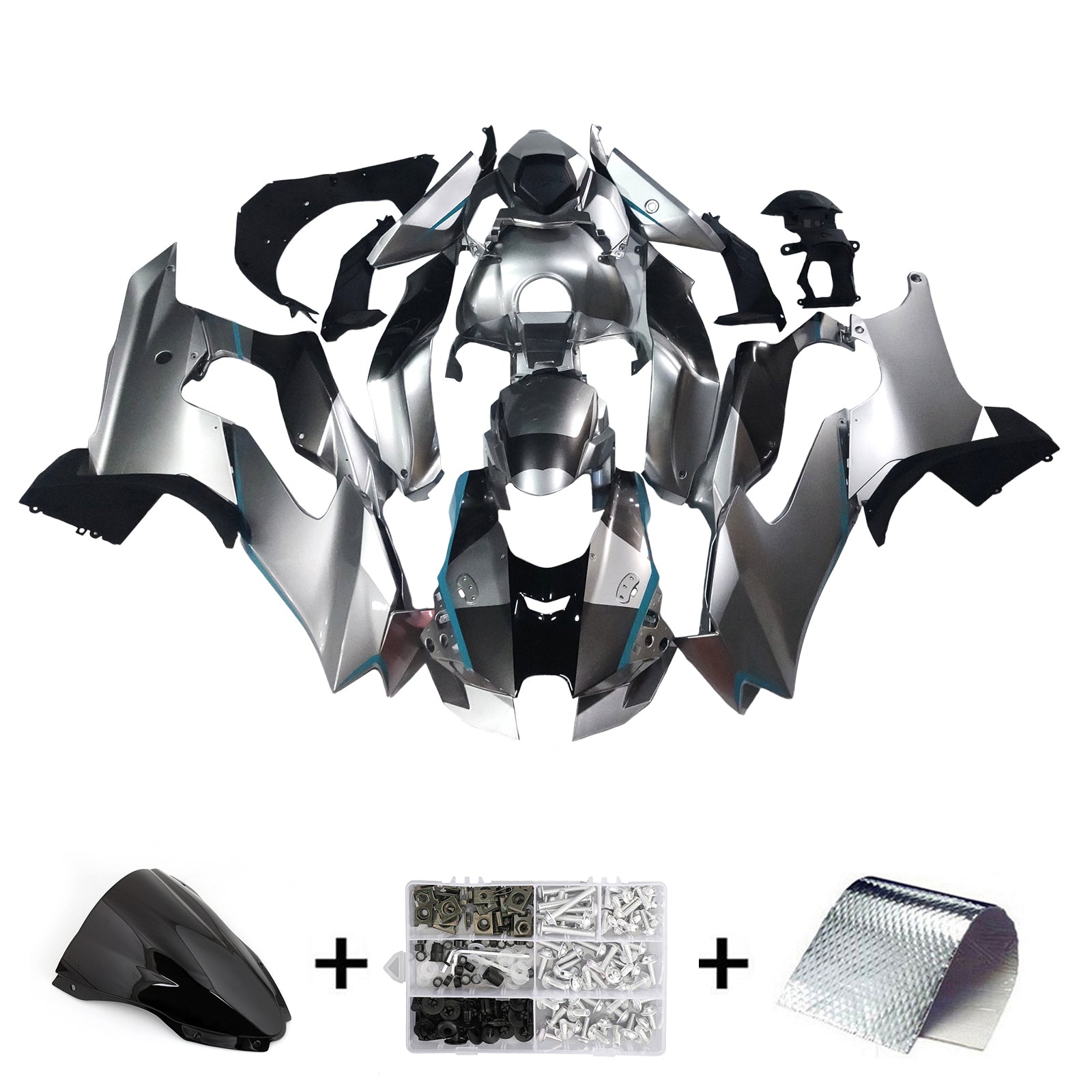 Kawasaki ZX-10R ZX-10RR 2021-2025 Fairing Kit Bodywork ABS