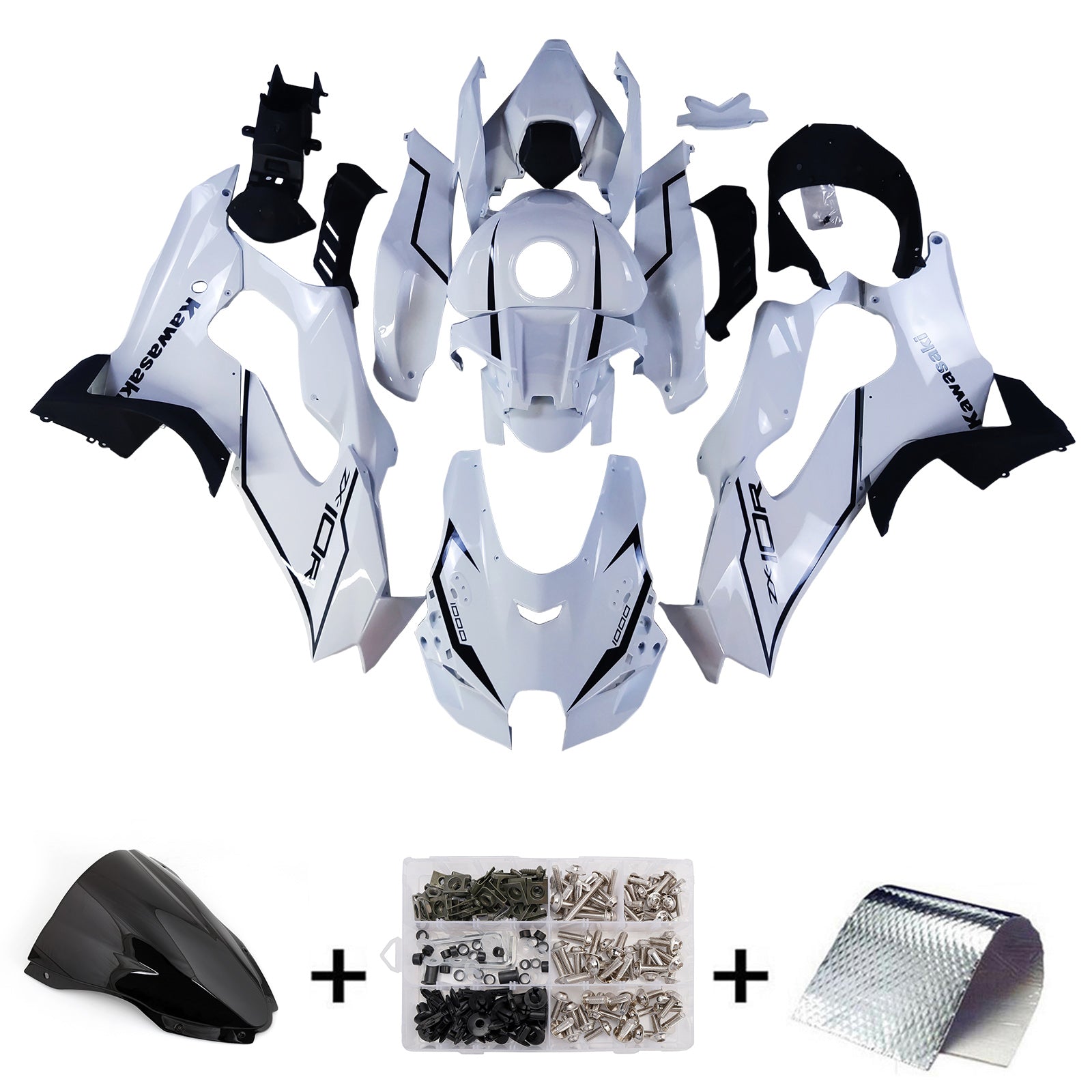 Kawasaki ZX-10R ZX-10RR 2021-2025 Fairing Kit Bodywork ABS