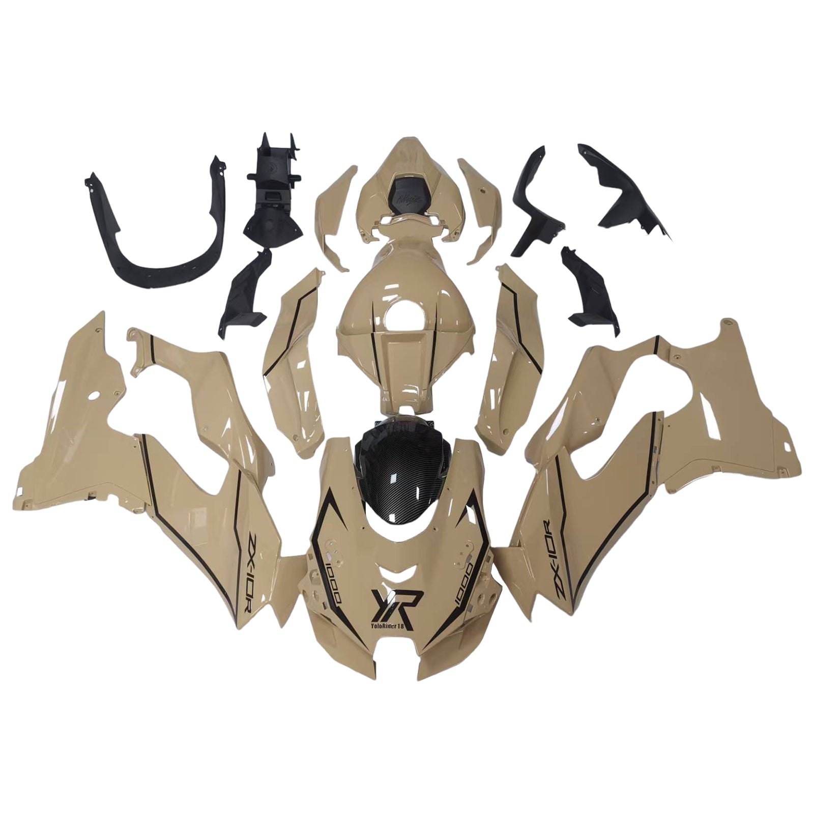 Kawasaki ZX-10R ZX-10RR 2021-2025 Fairing Kit Bodywork ABS