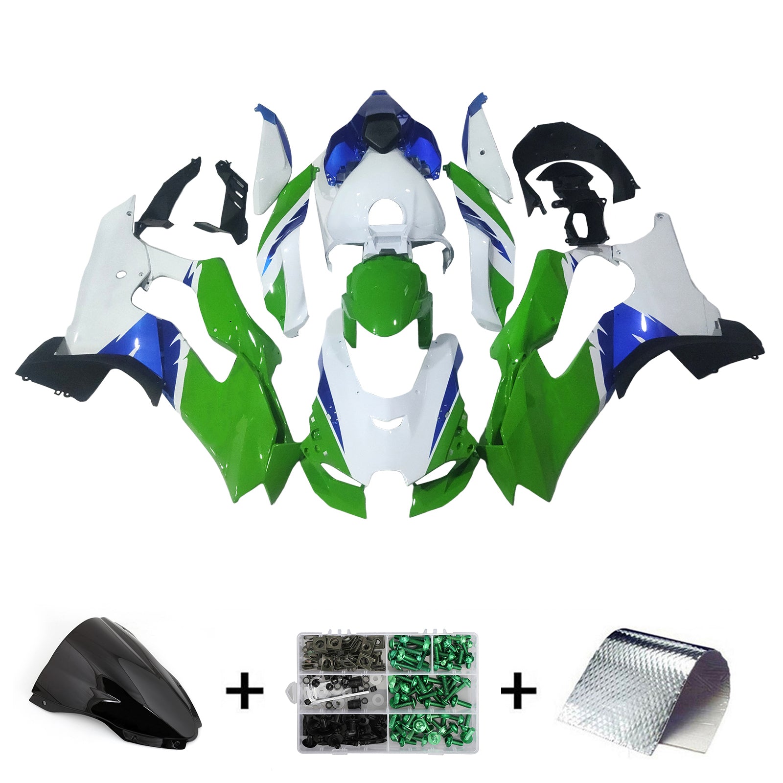 Kawasaki ZX-10R ZX-10RR 2021-2025 Fairing Kit Bodywork ABS
