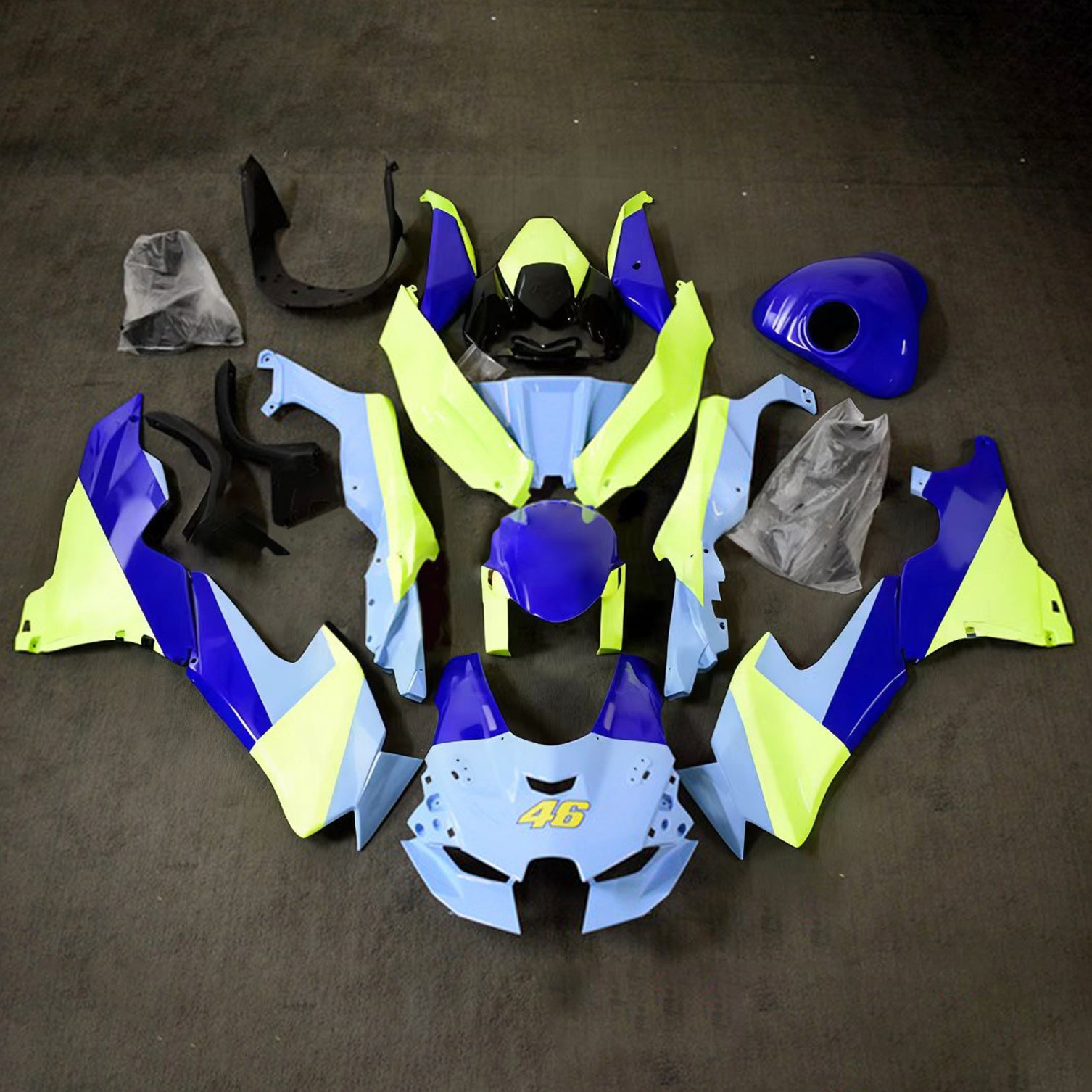 Kawasaki ZX-10R ZX-10RR 2021-2025 Fairing Kit Bodywork ABS