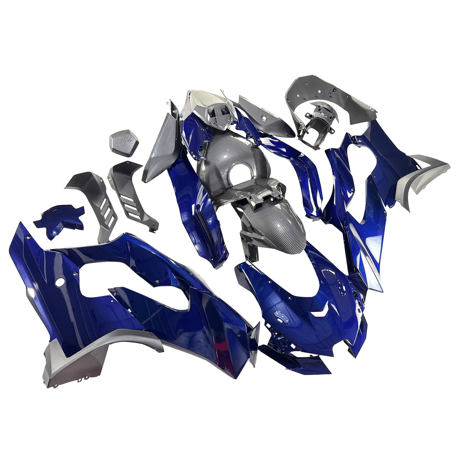 Injection Fairing Kit Bodywork ABS fit For Kawasaki ZX-10R ZX-10RR 2021-2025