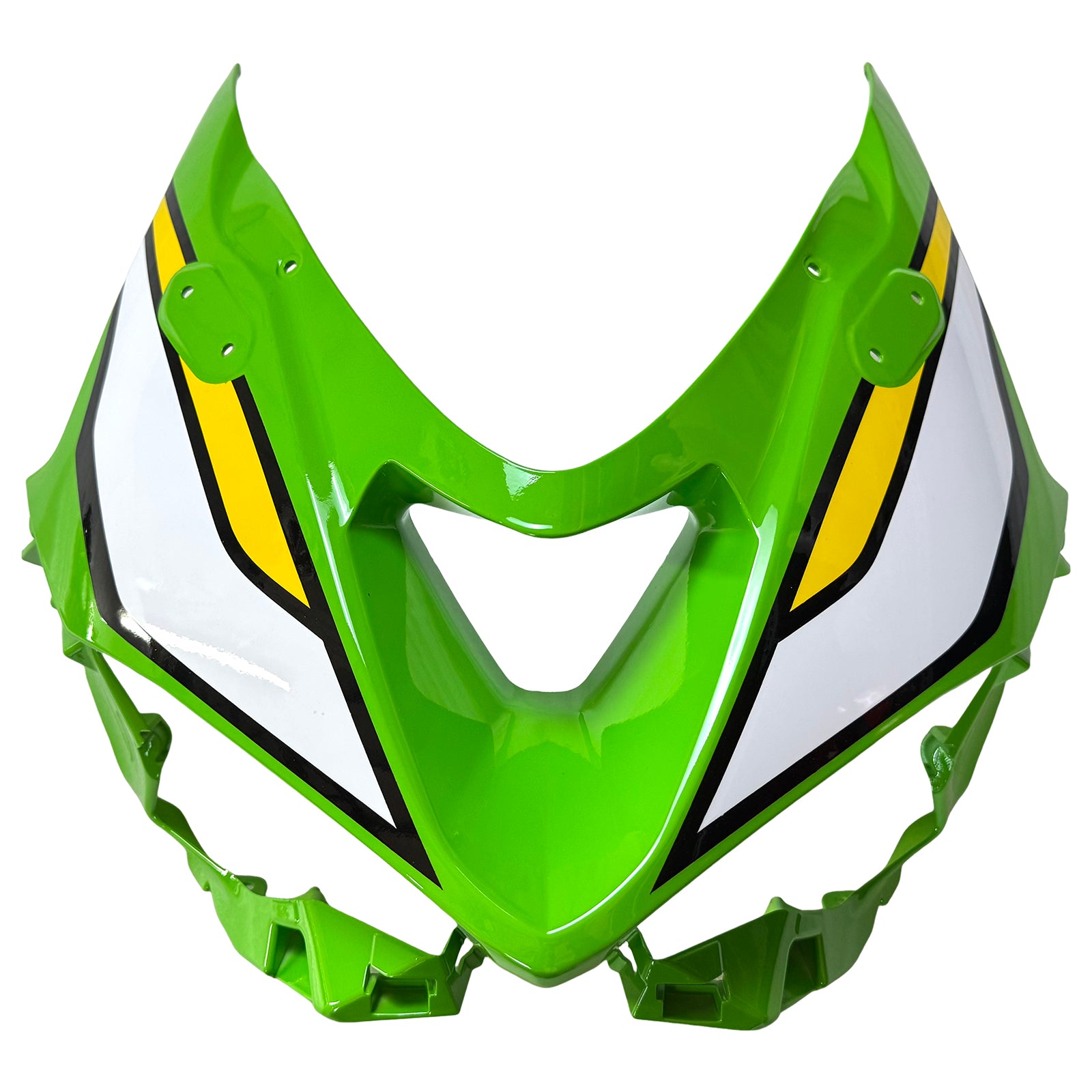 2024-2025 Kawasaki ZX6R Green White Black Fairing Kit