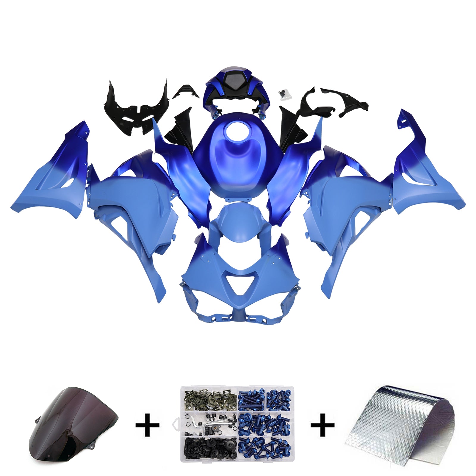 Injection Fairing Kit Bodywork Plastic ABS fit For Kawasaki ZX-6R 2024-2026