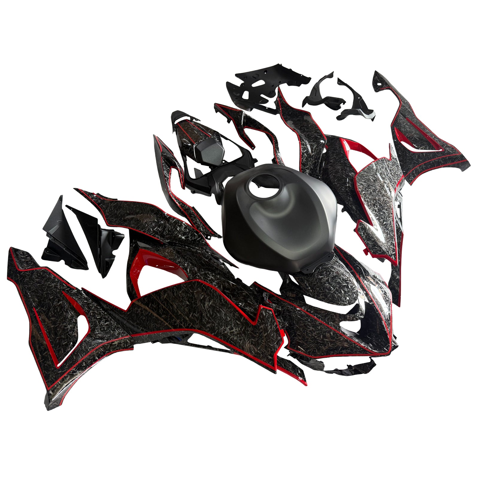 Injection Fairing Kit Bodywork Plastic ABS fit For Kawasaki ZX-6R 2024-2025