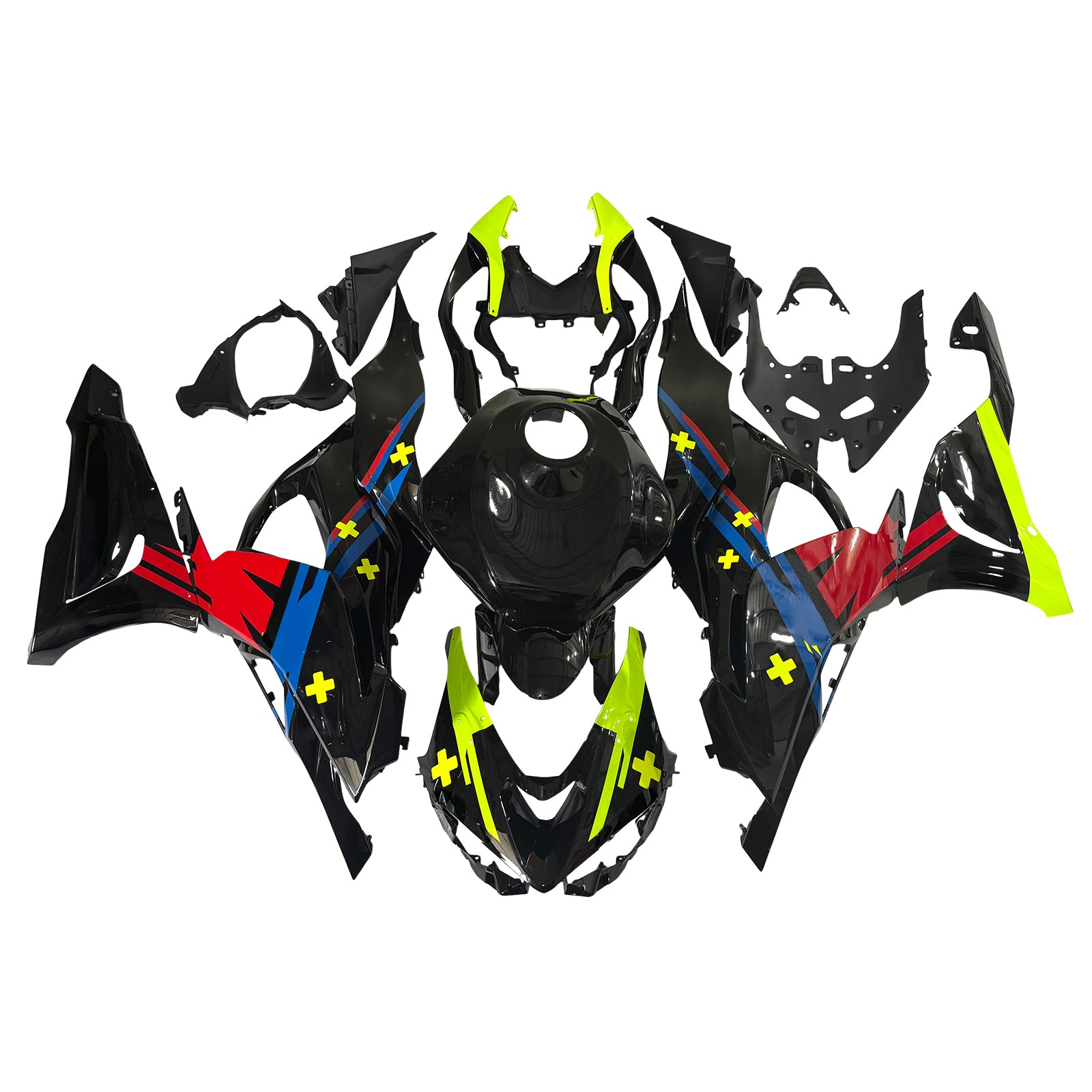 Neo Green Injection Fairing Kit Bodywork Plastic ABS fit For Kawasaki ZX-6R 2024-2026