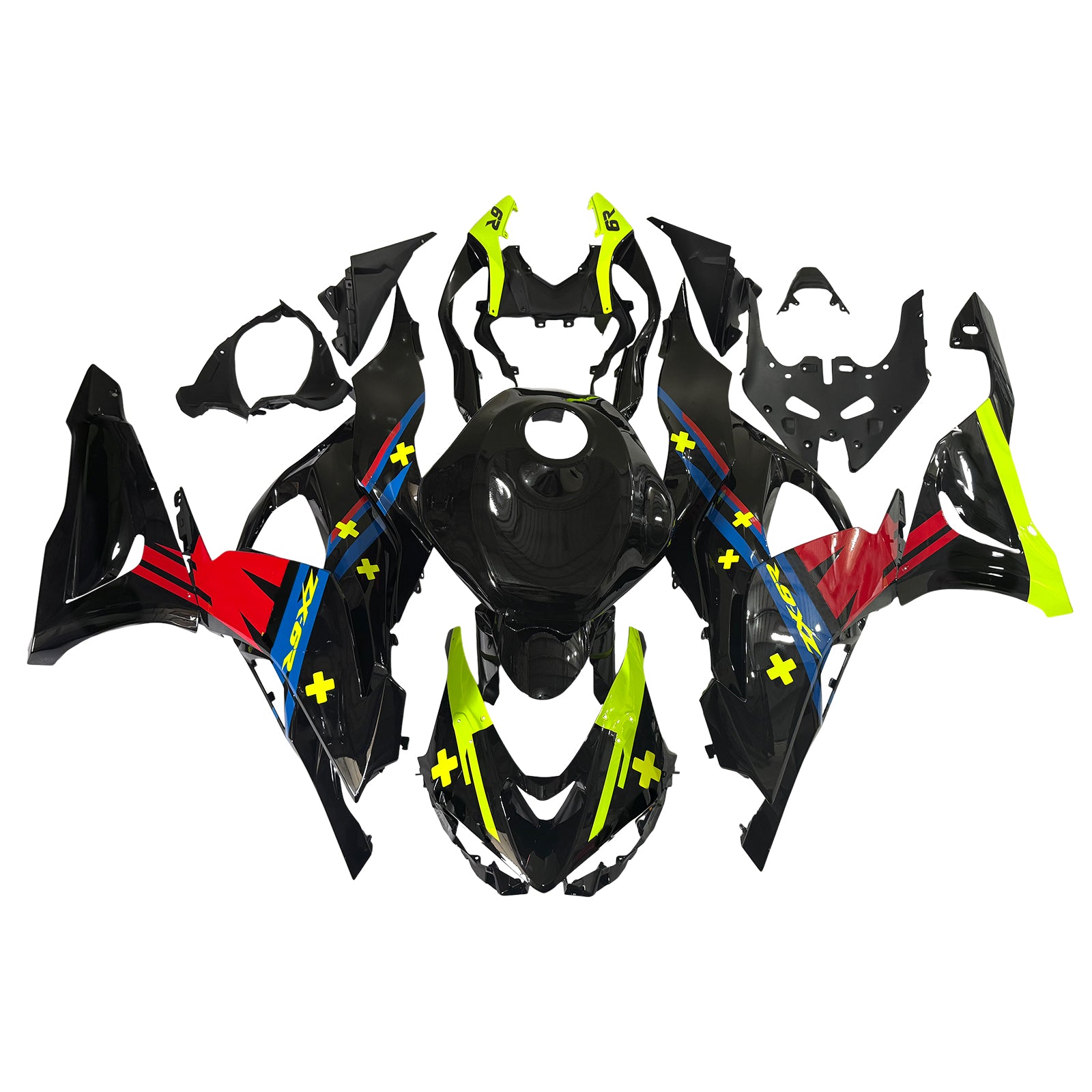 Injection Fairing Kit Bodywork Plastic ABS fit For Kawasaki ZX-6R 2024-2026
