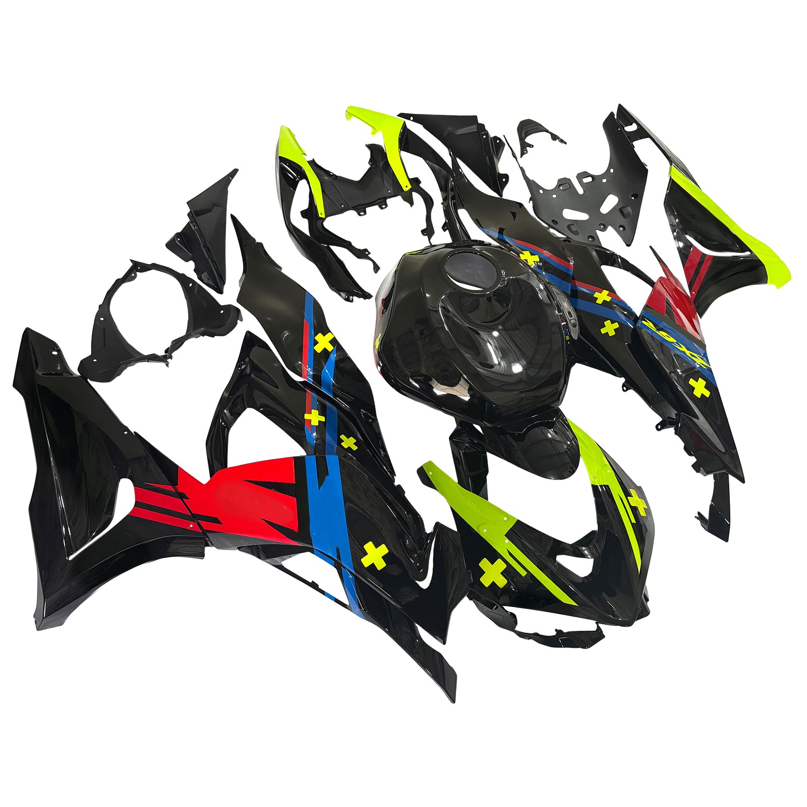 Neo Green Injection Fairing Kit Bodywork Plastic ABS fit For Kawasaki ZX-6R 2024-2026