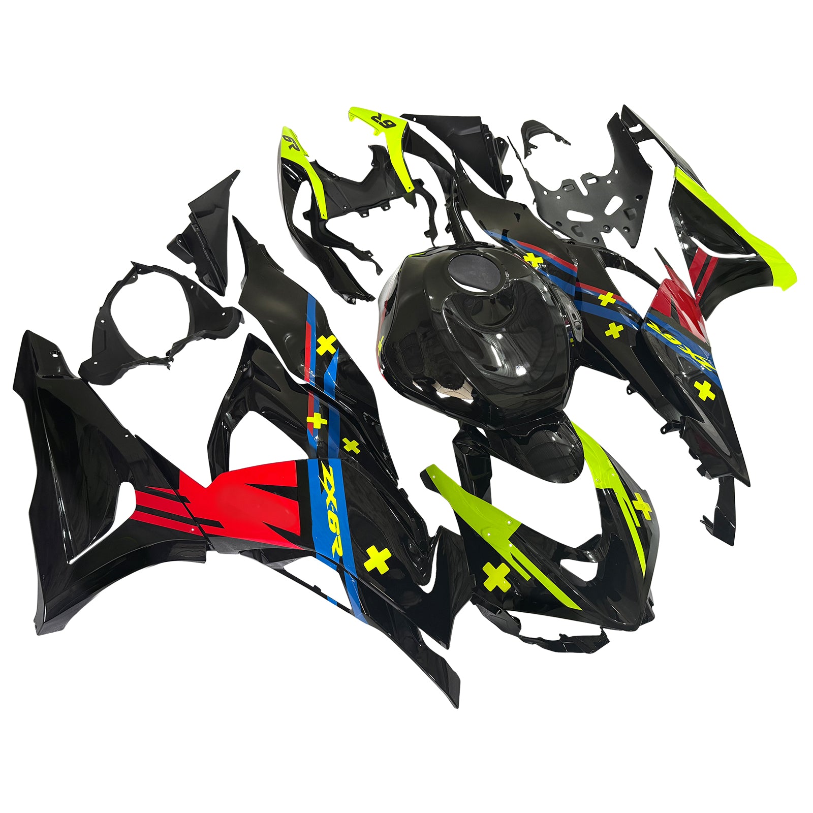 Injection Fairing Kit Bodywork Plastic ABS fit For Kawasaki ZX-6R 2024-2026