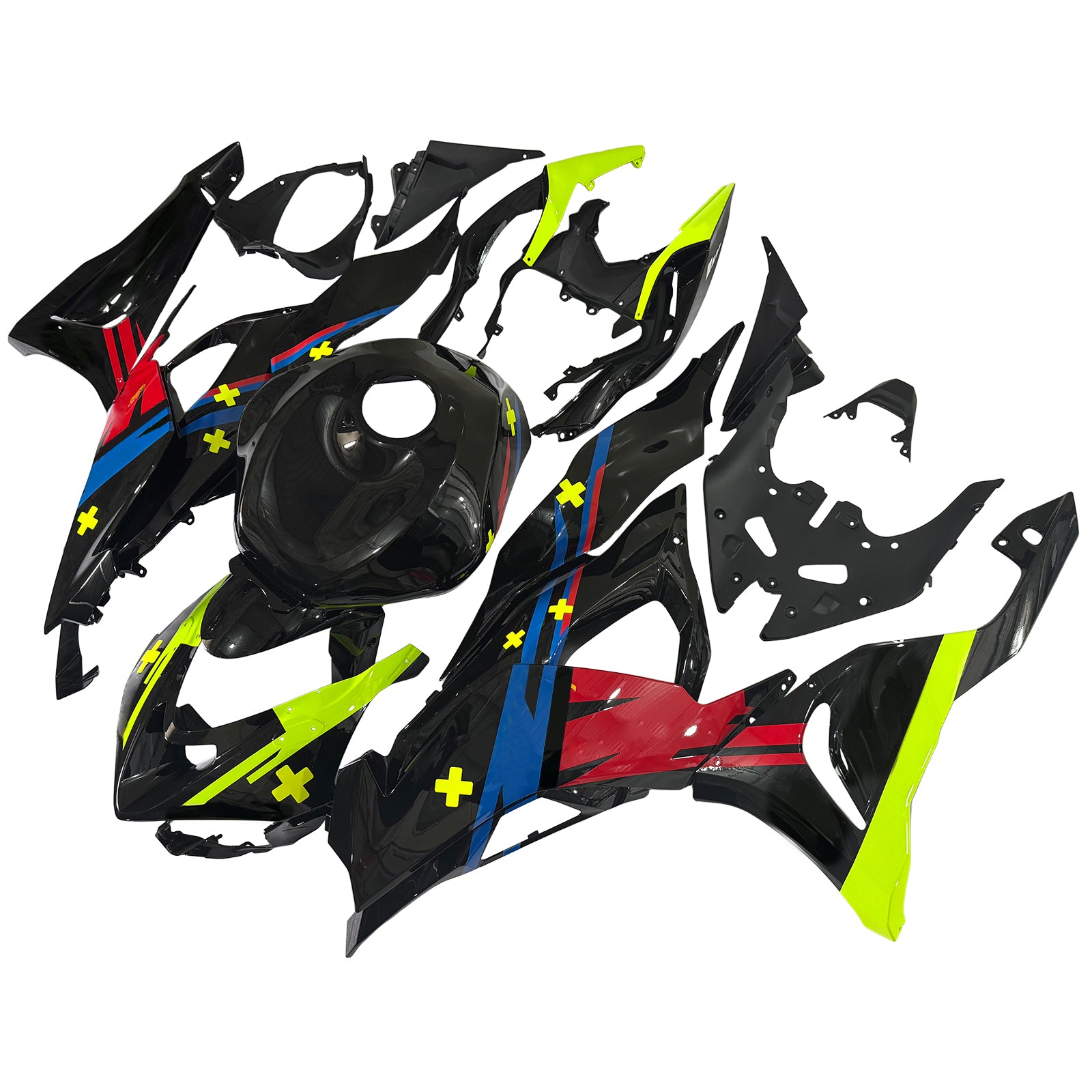 Neo Green Injection Fairing Kit Bodywork Plastic ABS fit For Kawasaki ZX-6R 2024-2026