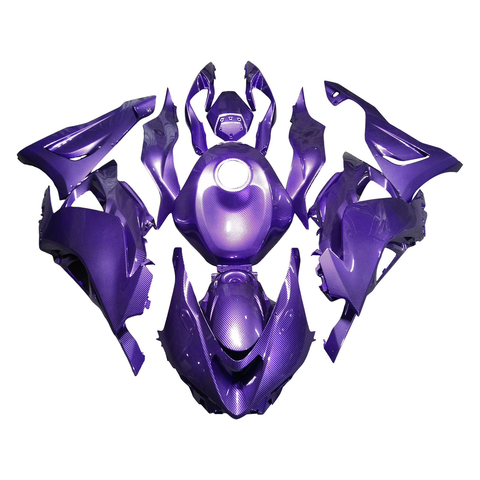 Purple Injection Fairing Kit Bodywork Plastic ABS fit For Kawasaki ZX-6R 2024-2026
