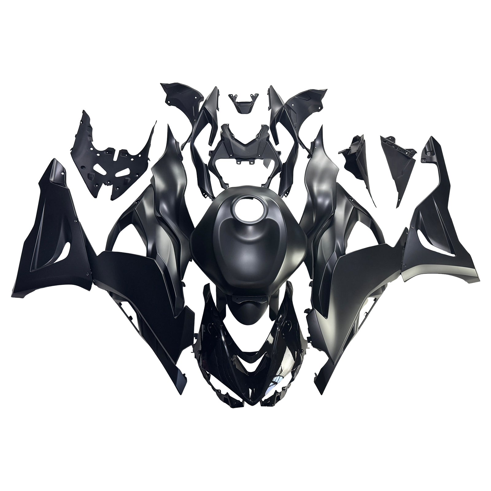 Black Injection Fairing Kit Bodywork Plastic ABS fit For Kawasaki ZX-6R 2024-2026