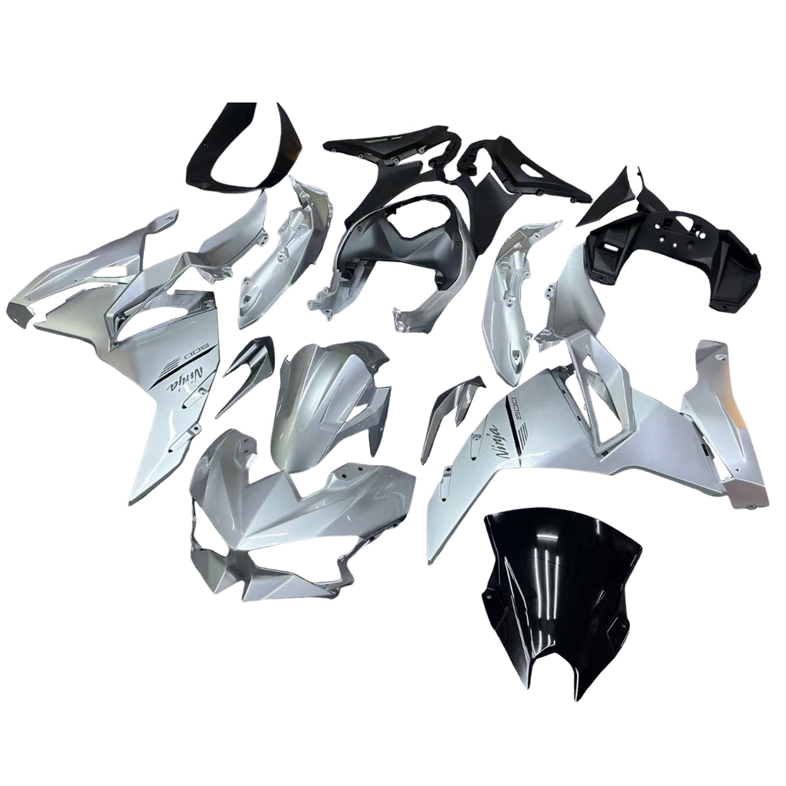 Injection Fairing Kit Bodywork ABS fit For Kawasaki Ninja 500 2024-2025