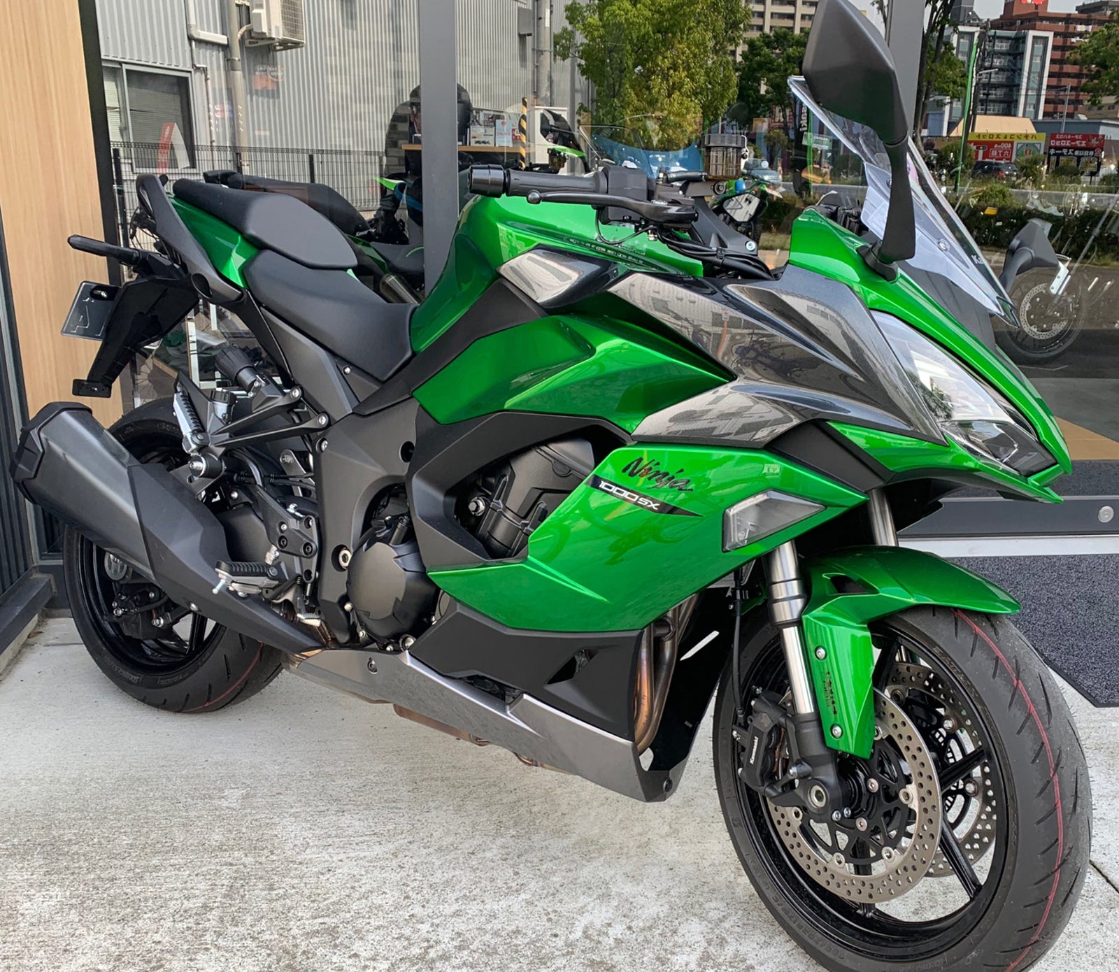 Green Black Injection Fairing Bodywork For Kawasaki Z1000SX Ninja 1000SX 1100SX 2020-2026
