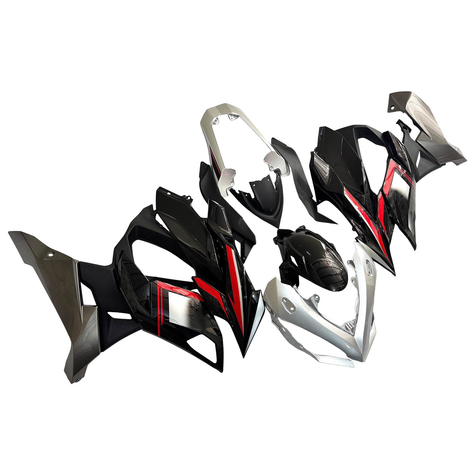 Red Silver Black Injection Fairing For Kawasaki Z1000SX Ninja 1000SX 1100SX 2020-2026