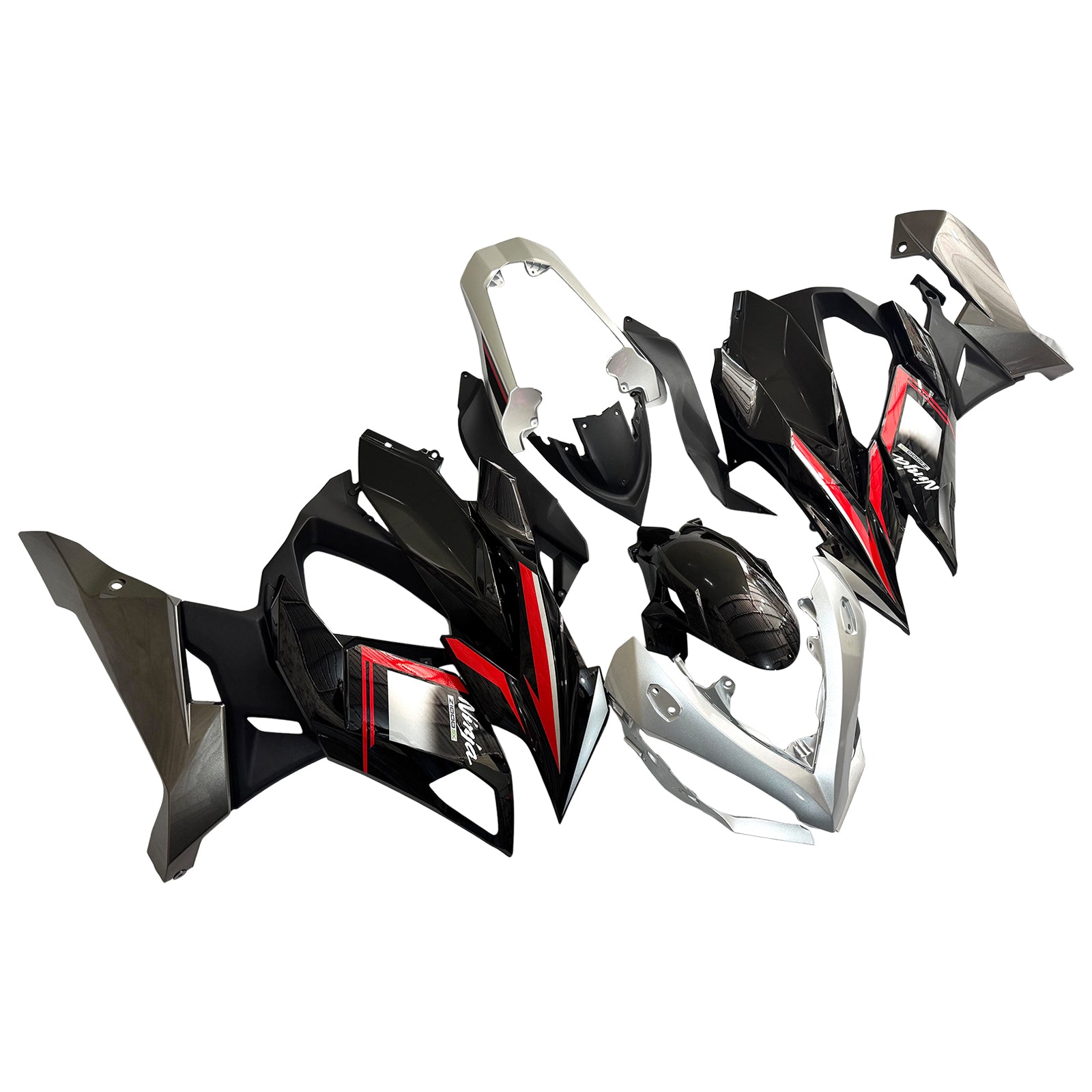 스즈키 GSXR 600/750 2008-2010 K8용 인젝션 페어링 키트 차체 플라스틱 ABS