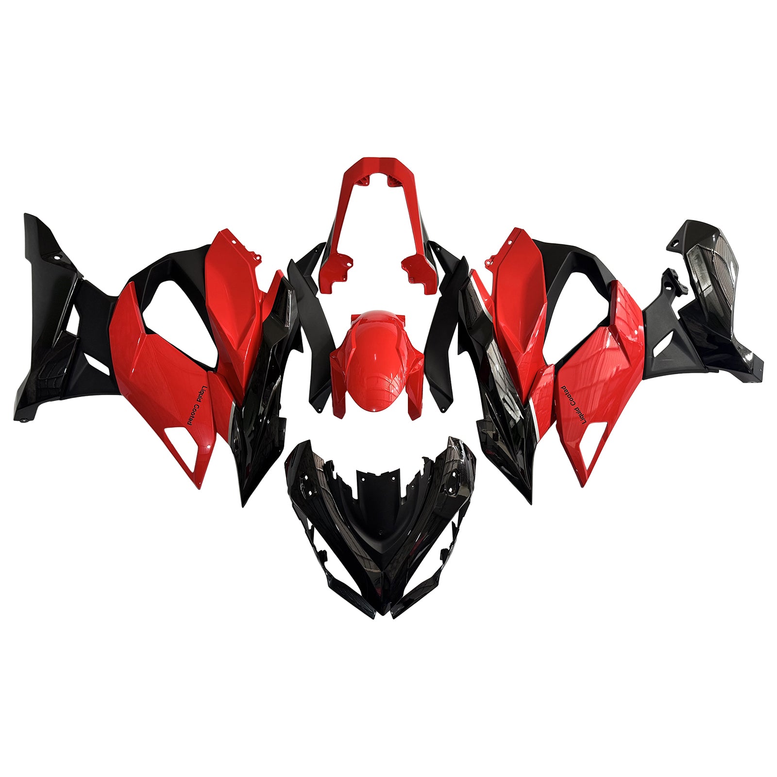 Red and Black Injection Fairing For Kawasaki Z1000SX Ninja 1000SX 1100SX 2020-2026