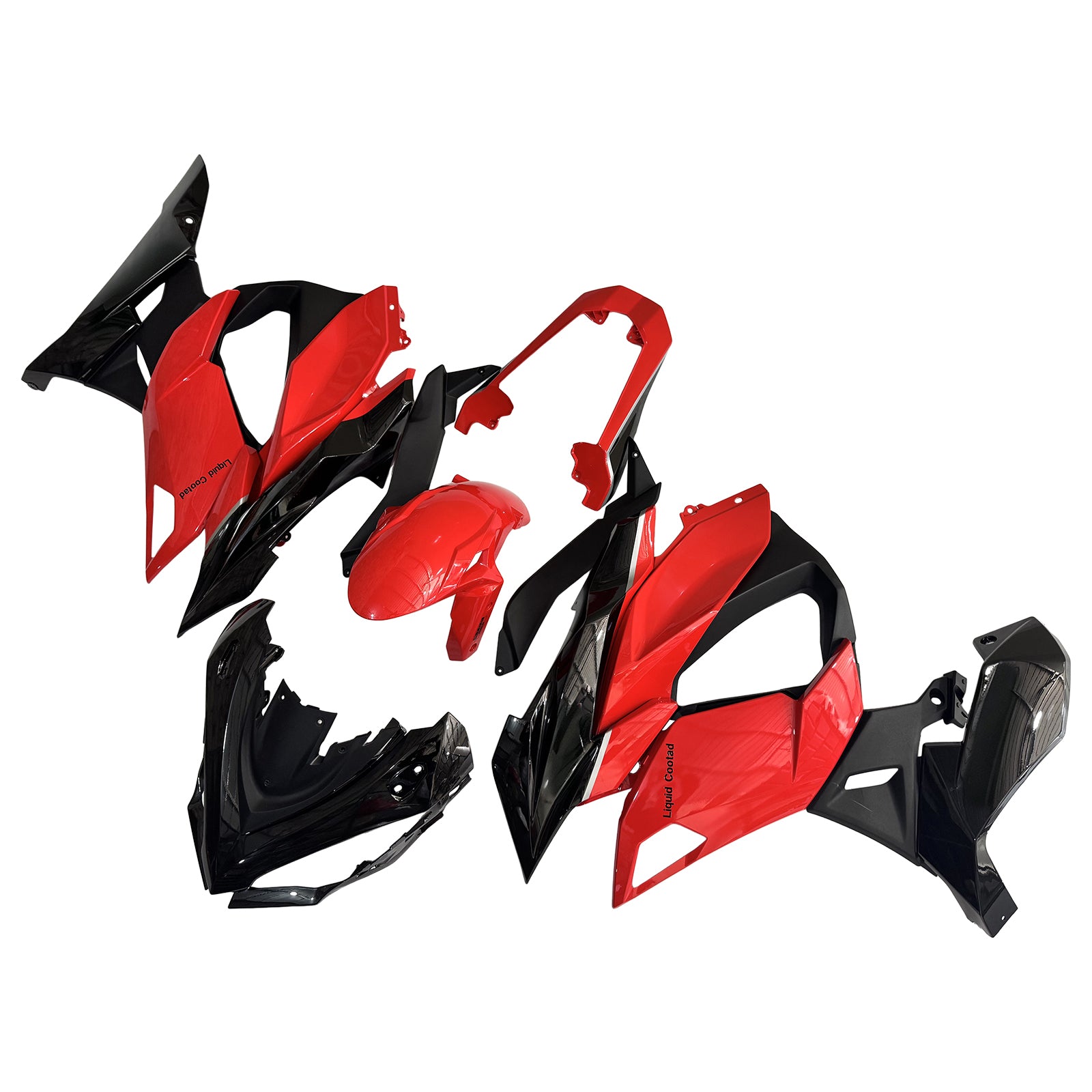 Red and Black Injection Fairing For Kawasaki Z1000SX Ninja 1000SX 1100SX 2020-2026