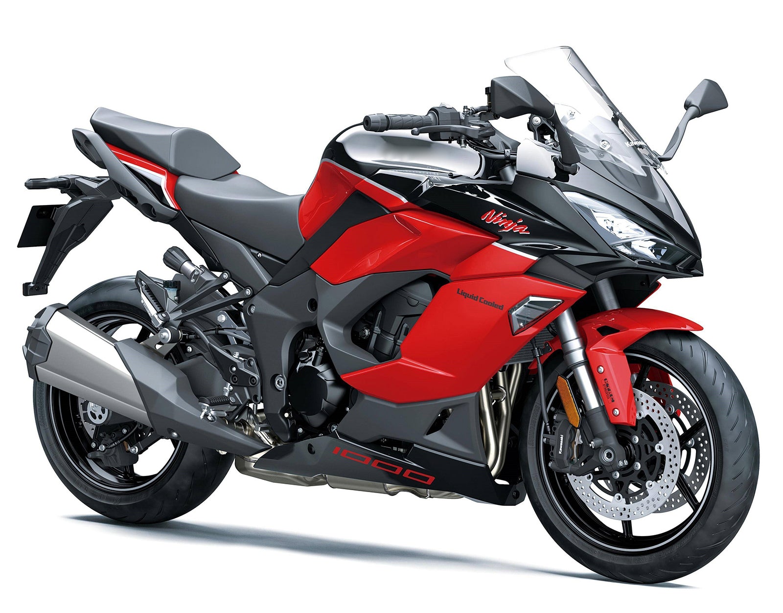 Red and Black Injection Fairing For Kawasaki Z1000SX Ninja 1000SX 1100SX 2020-2026