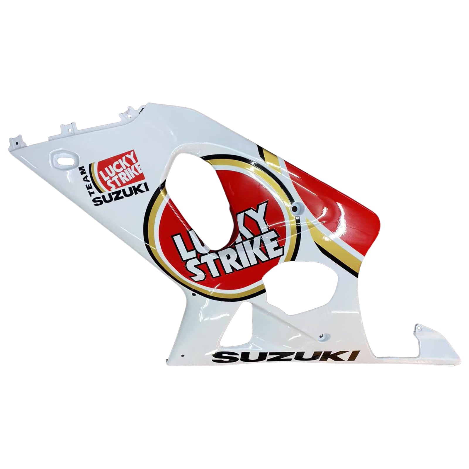Fairings 2000-2002 Suzuki GSXR 1000 White & Red Lucky Strike  Generic