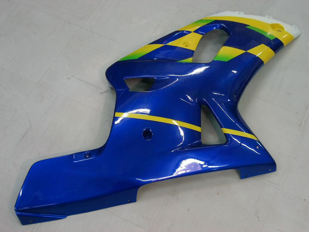 페어링 2000-2002 스즈키 GSXR 1000 블루 모비스타르 제네릭