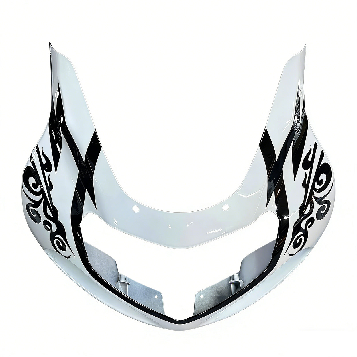 Carenados 2000-2002 Suzuki GSXR 1000 Blanco y Negro Corona Genérico