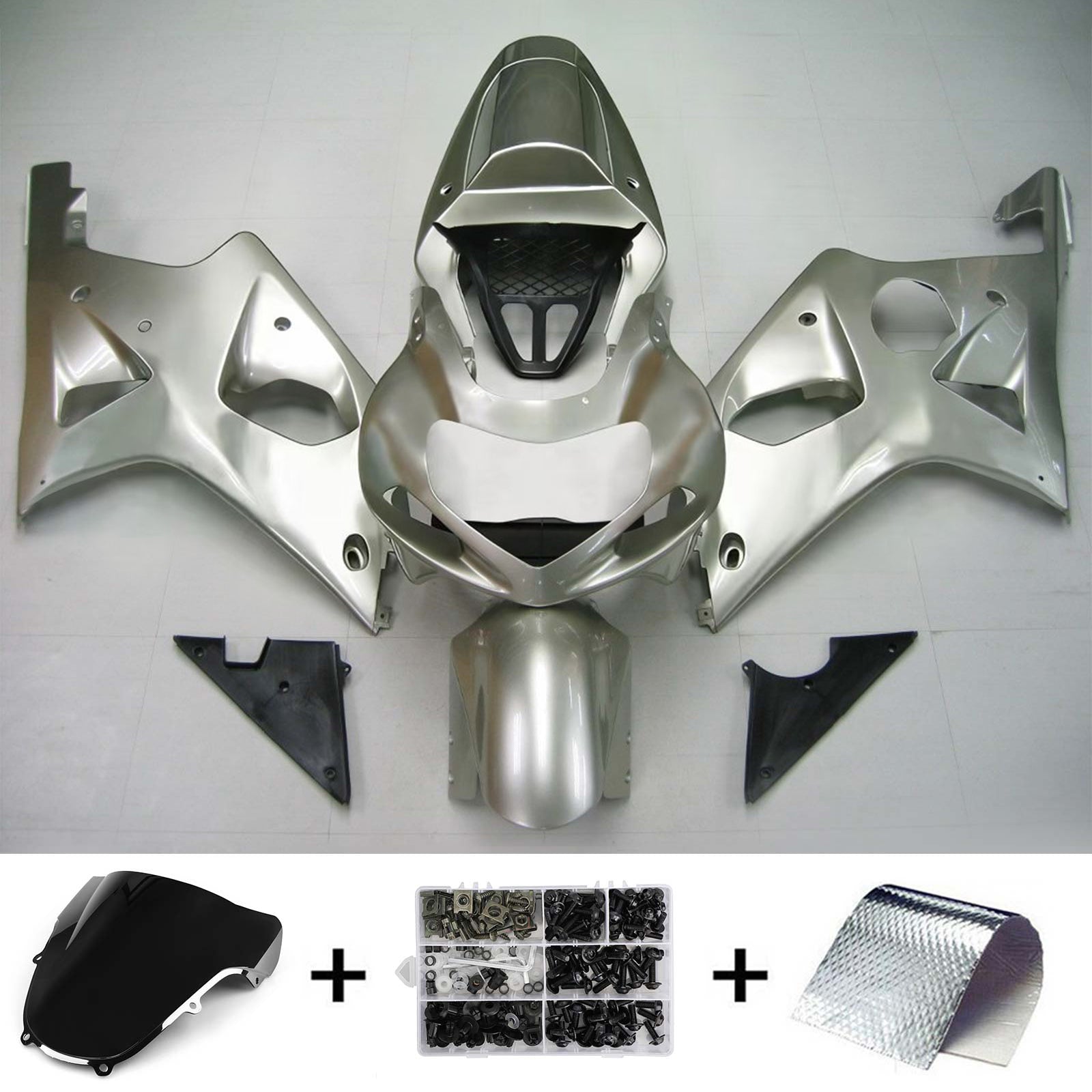 스즈키 GSXR1000 2000-2002 페어링 키트 K1 K2