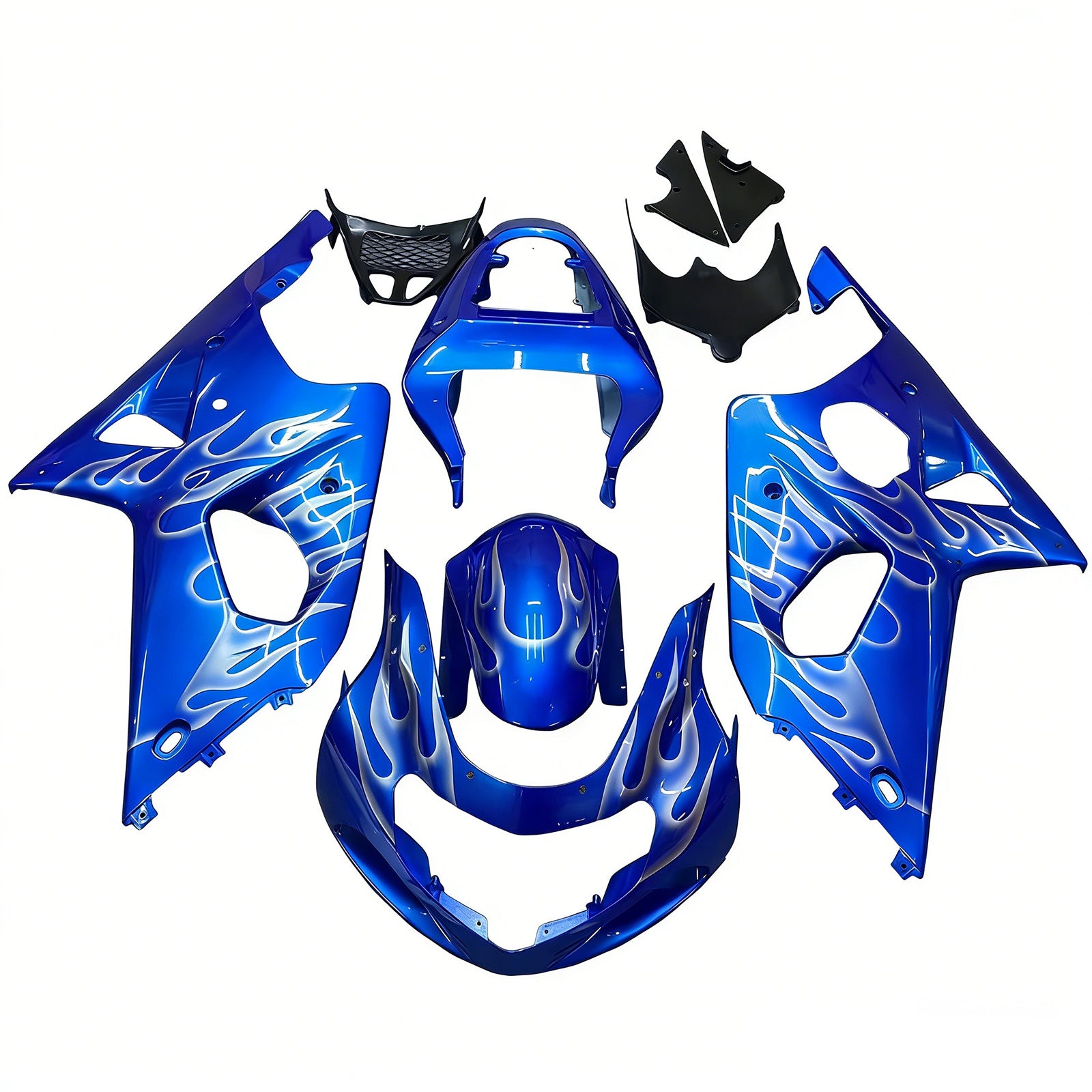 Amotopart Suzuki GSXR1000 2000-2002 K1 K2 Fairing Kit Bodywork Plastic ABS