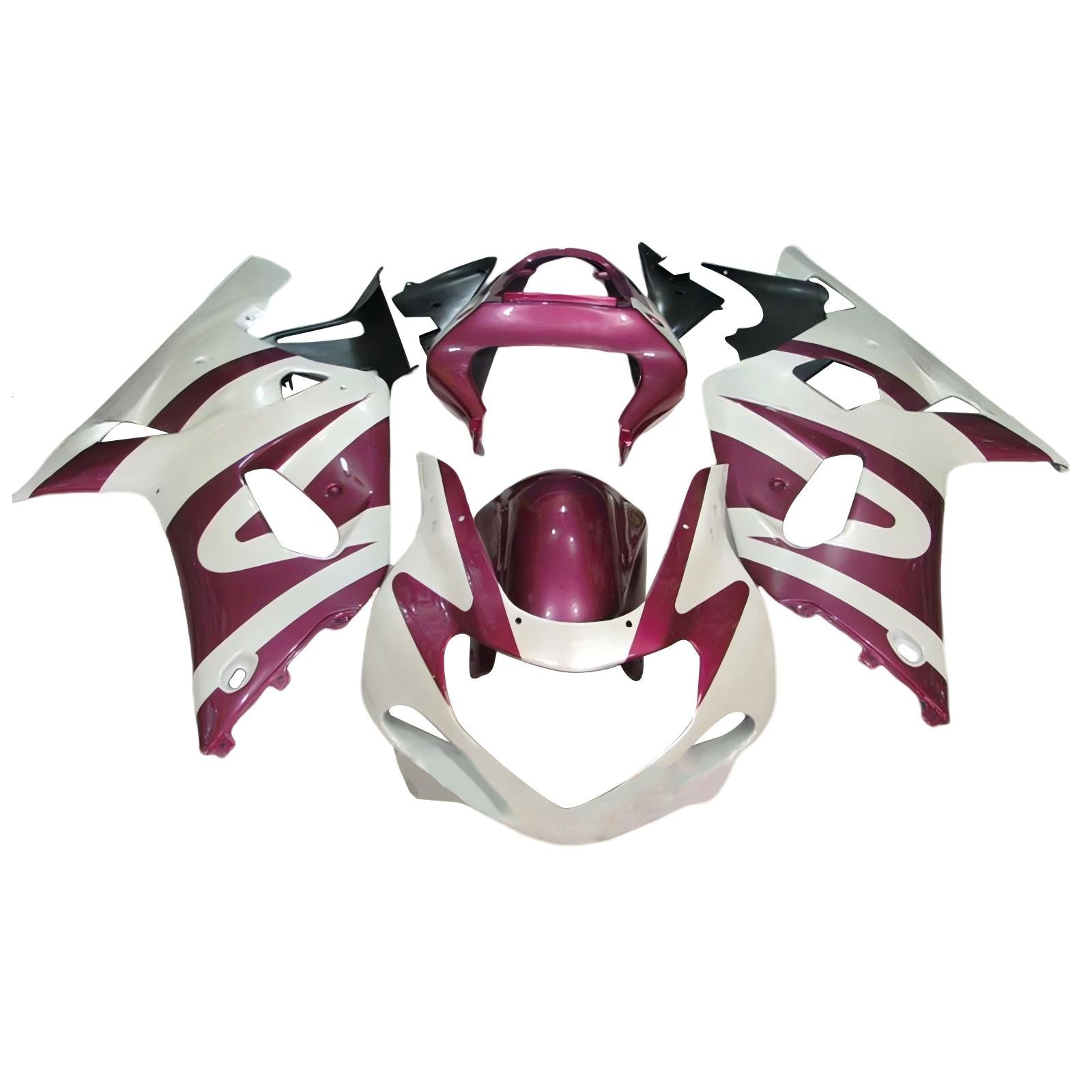 Amotopart Suzuki GSXR1000 2000-2002 K1 K2 Fairing Kit Bodywork Plastic ABS