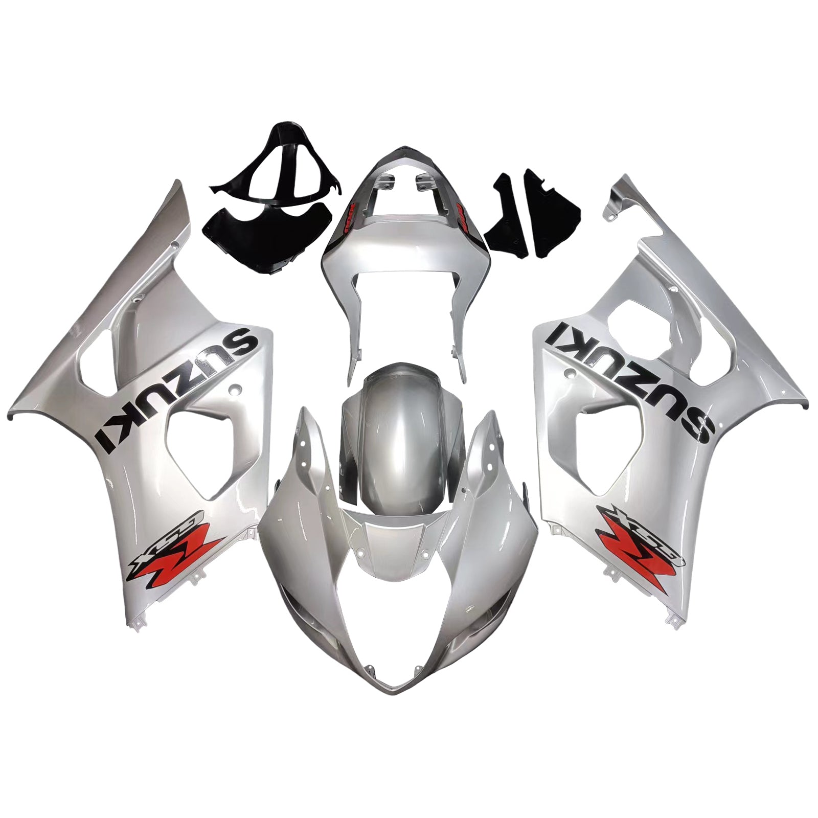 Fairings 2003-2004 Suzuki GSXR 1000 Silver GSXR