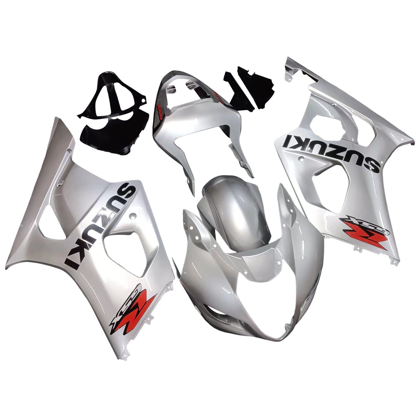 Fairings 2003-2004 Suzuki GSXR 1000 Silver GSXR