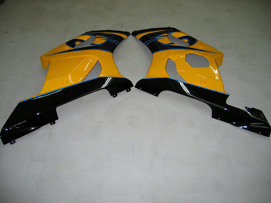 Fairings 2003-2004 Suzuki GSXR 1000 Yellow & White Corona  Generic