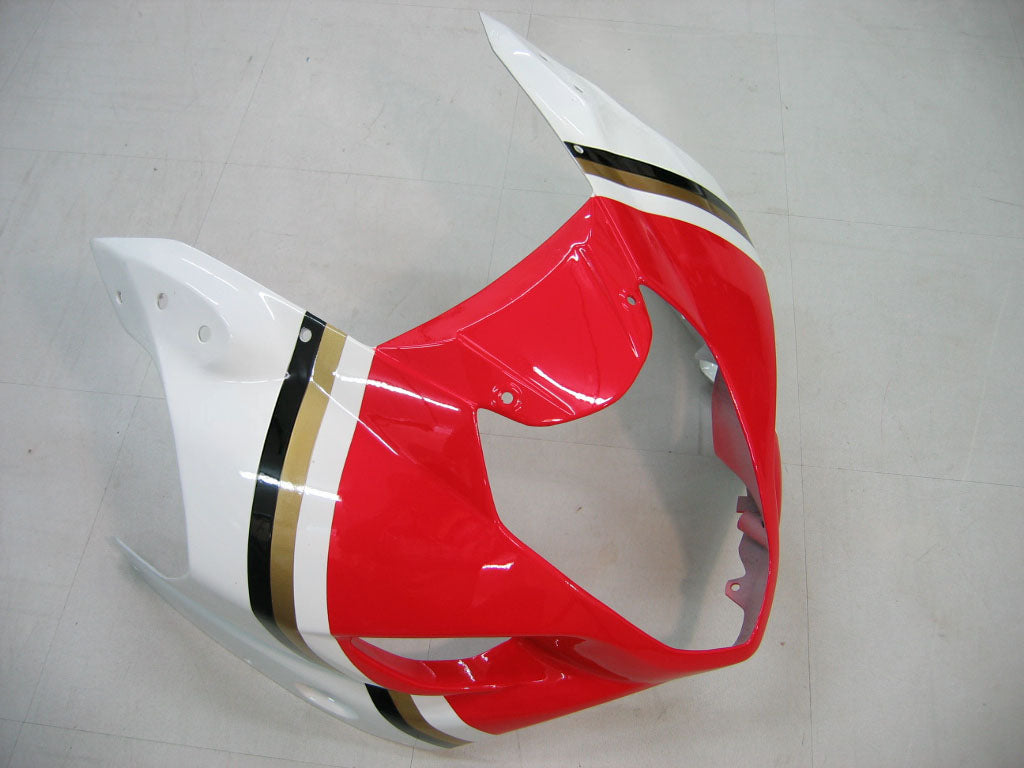 Fairings 2003-2004 Suzuki GSXR 1000 White & Red Lucky Strike Generic
