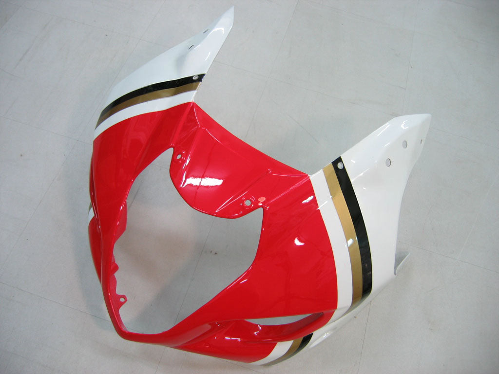Fairings 2003-2004 Suzuki GSXR 1000 White & Red Lucky Strike Generic