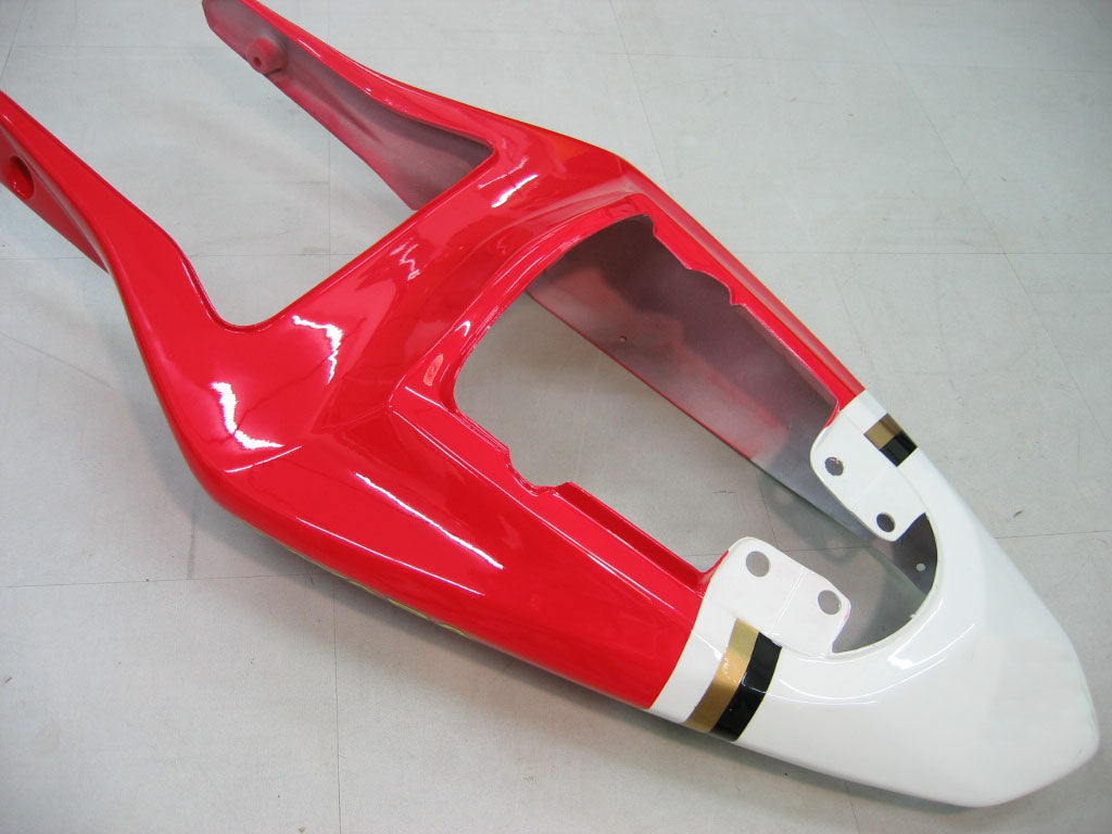 Fairings 2003-2004 Suzuki GSXR 1000 White & Red Lucky Strike Generic