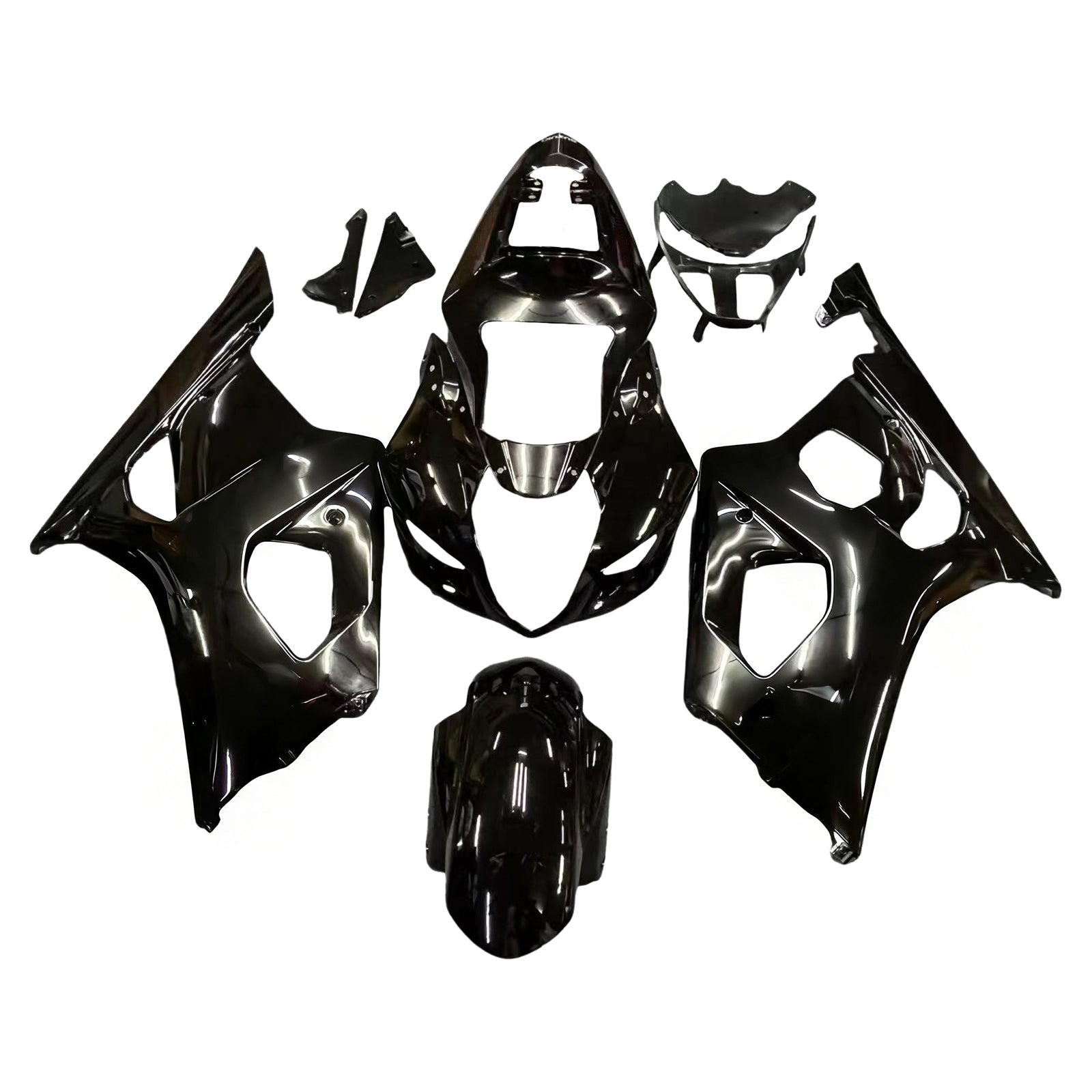 Fairings 2003-2004 Suzuki GSXR 1000  Black Suzuki  Generic
