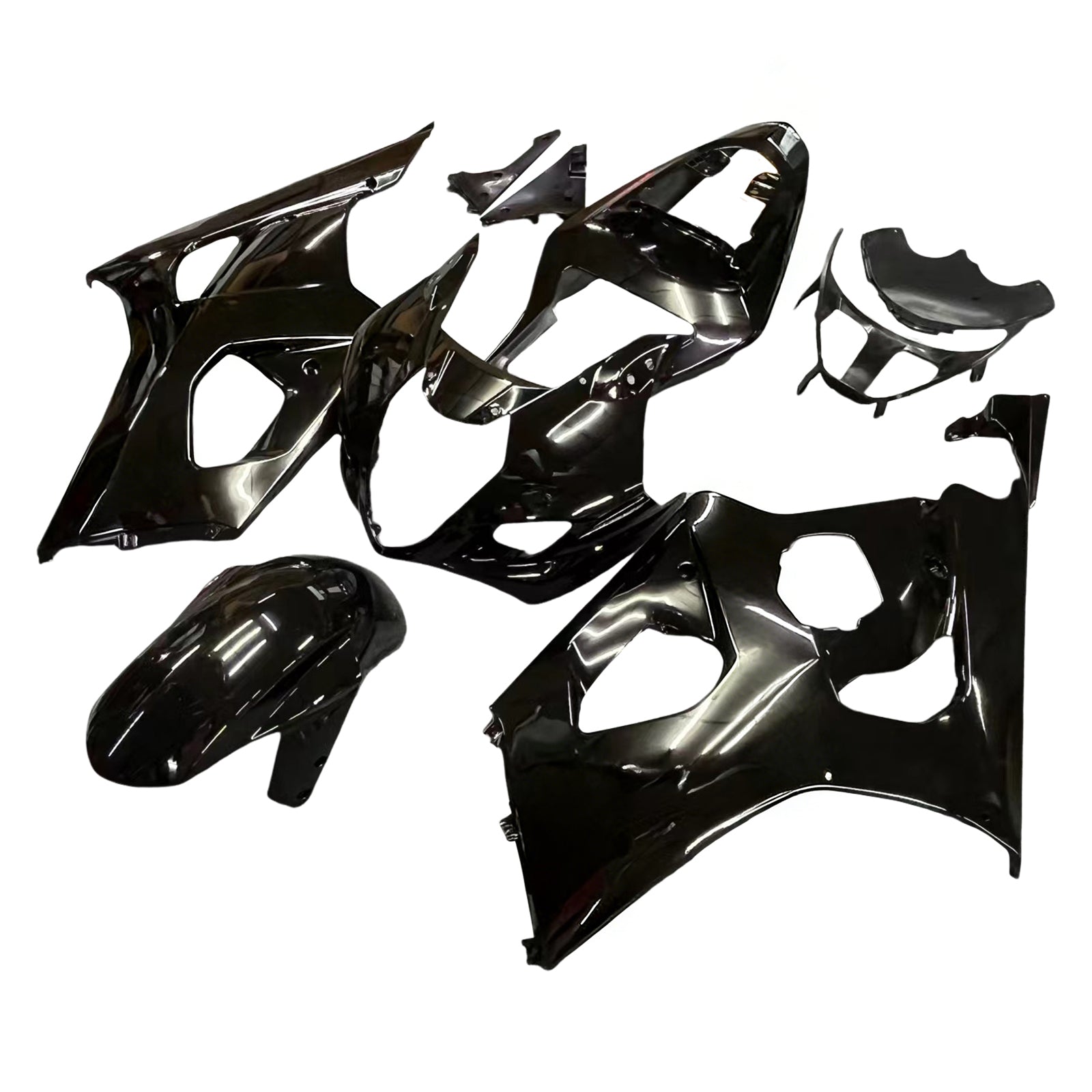Fairings 2003-2004 Suzuki GSXR 1000  Black Suzuki  Generic