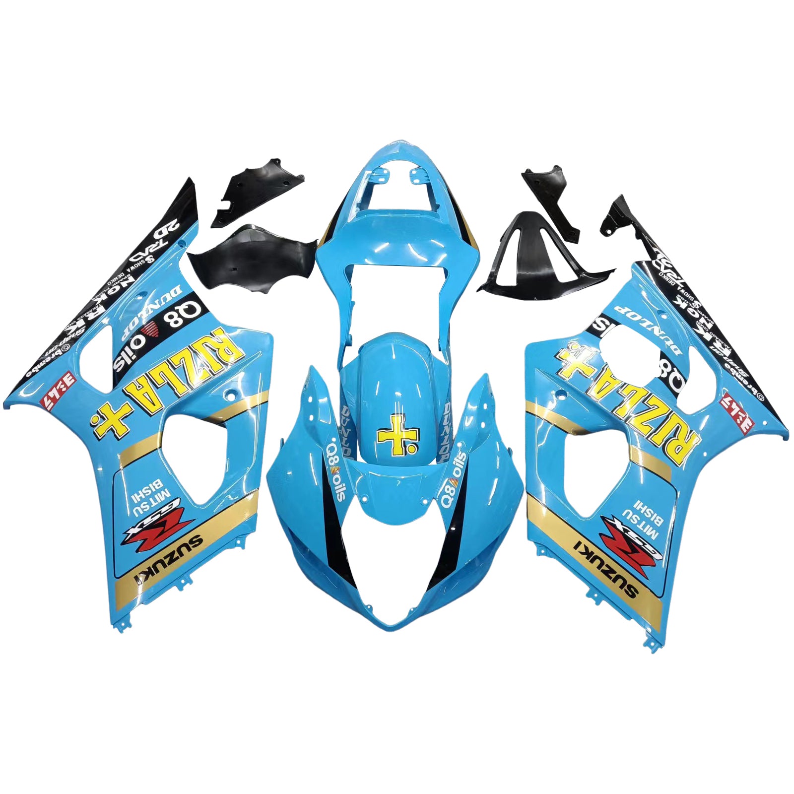 Fairings 2003-2004 Suzuki GSXR 1000 Blue Rizla Suzuki  Generic