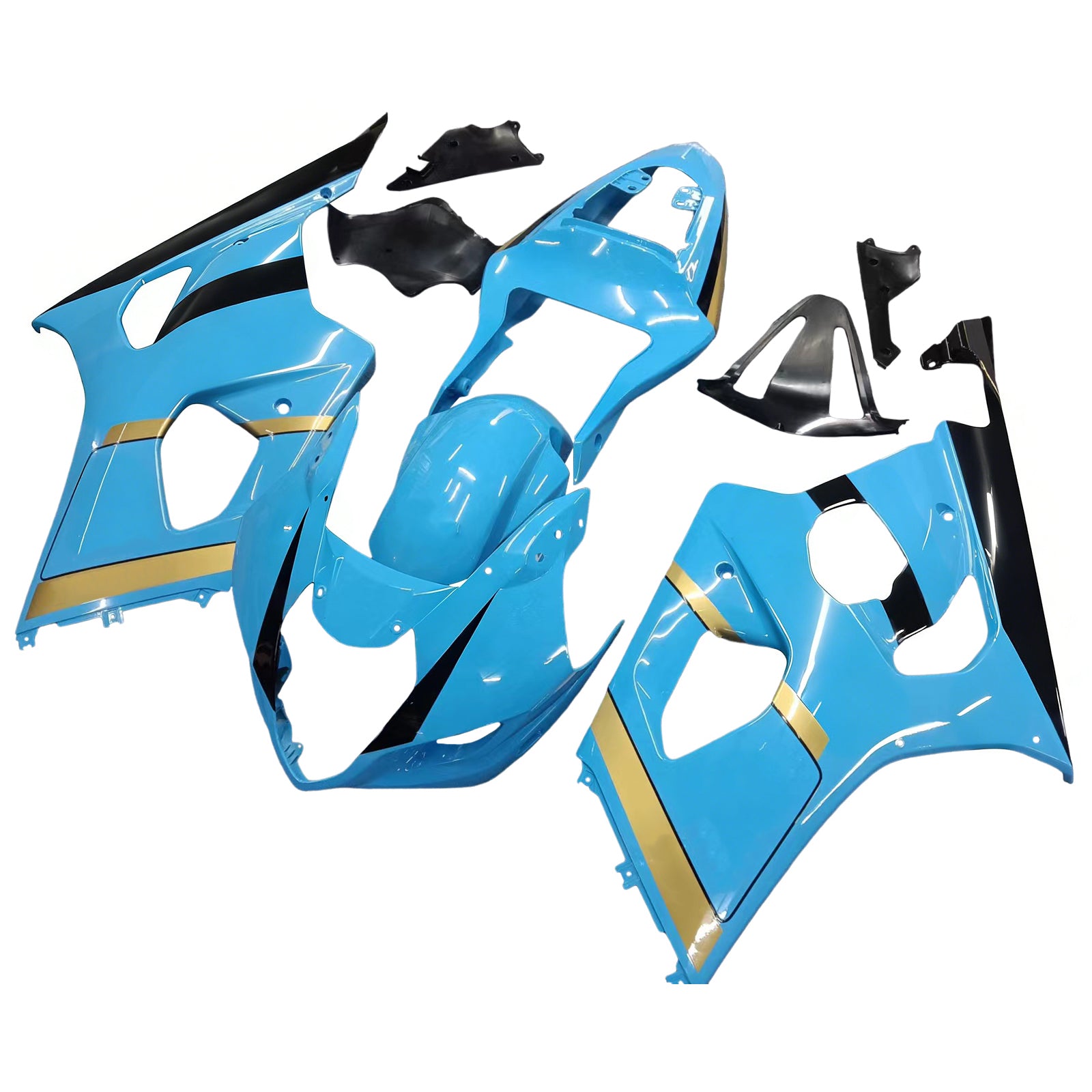 Fairings 2003-2004 Suzuki GSXR 1000 Blue Rizla Suzuki  Generic