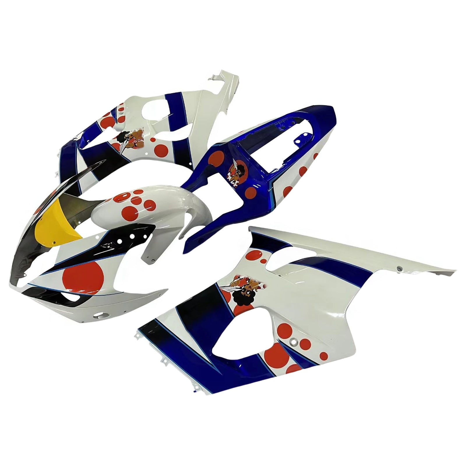 Fairings 2003-2004 Suzuki GSXR 1000 Multi-Color pepephone Generic