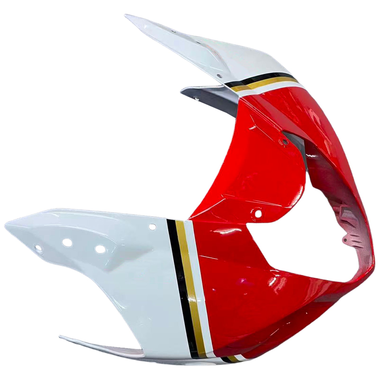 Fairings 2003-2004 Suzuki GSXR 1000 White and Red Lucky Strike  Generic