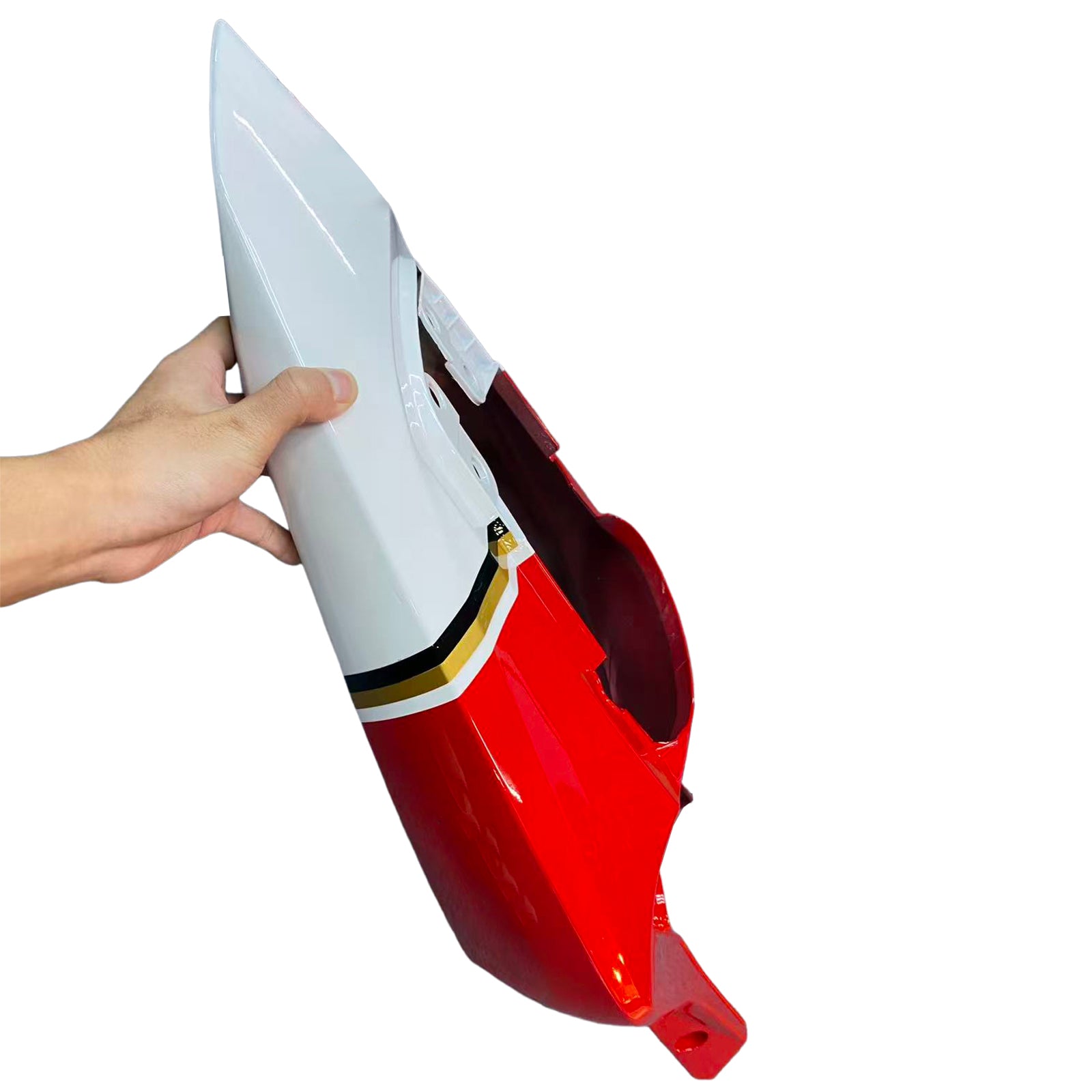 Fairings 2003-2004 Suzuki GSXR 1000 White and Red Lucky Strike  Generic