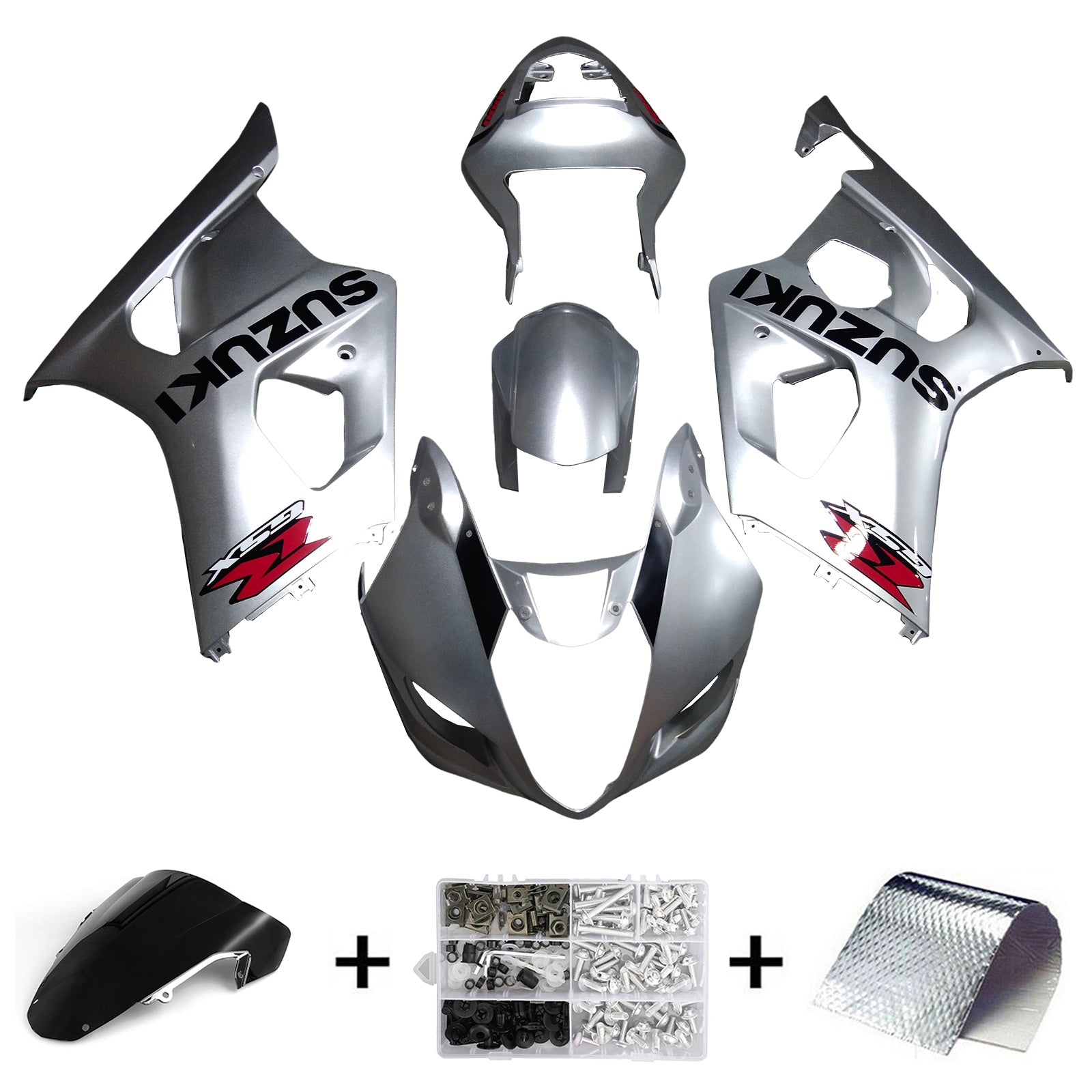 Suzuki GSXR1000 2003-2004 K3 Fairing Kit Bodywork Plastic ABS