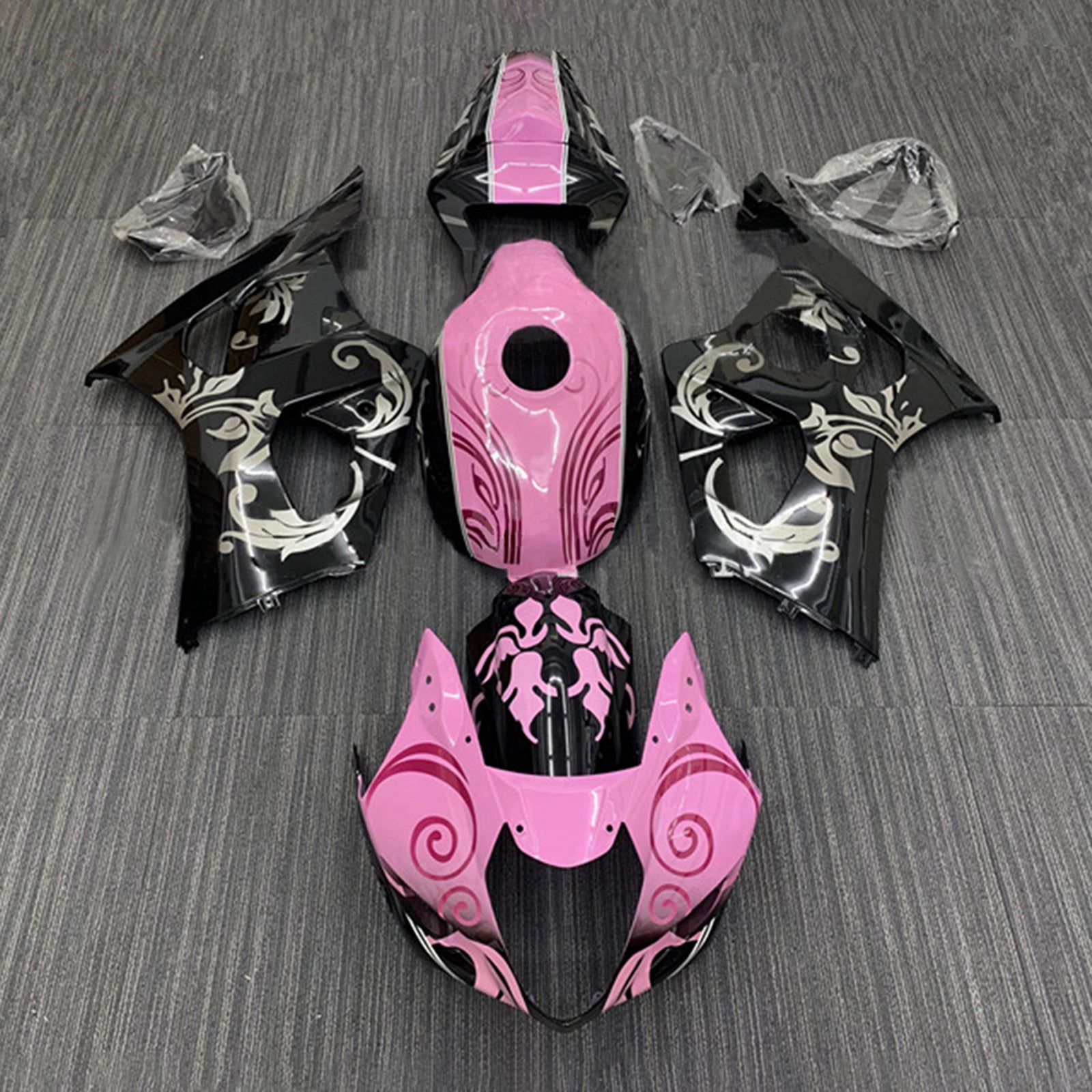 سوزوكي GSXR1000 2003-2004 K3 Fairing Kit هيكل السيارة بلاستيك ABS