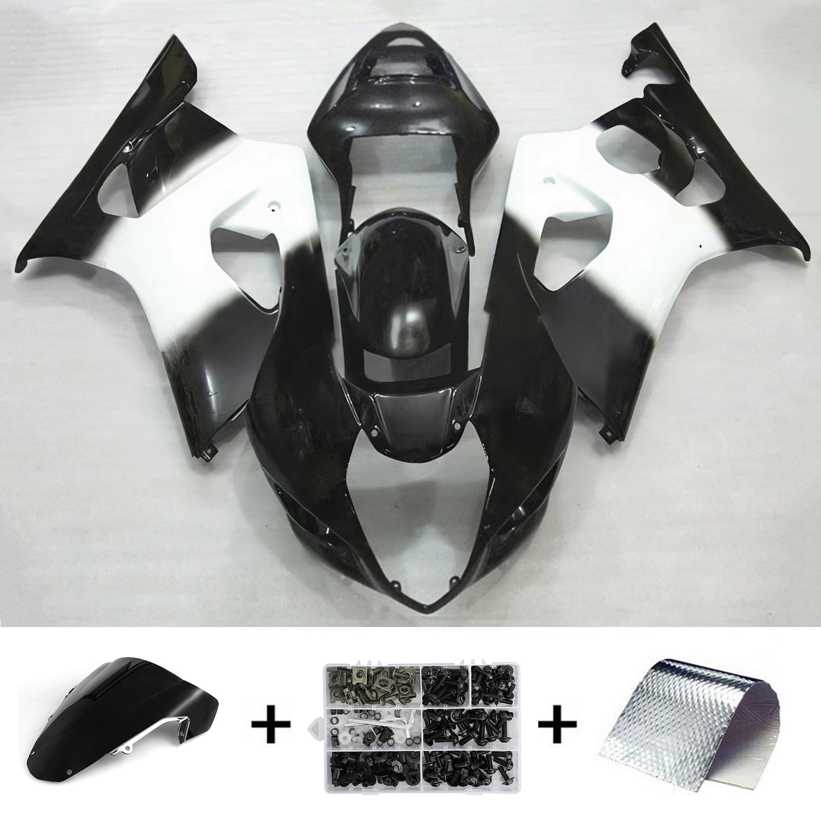 Suzuki GSXR1000 2003-2004 K3 Fairing Kit Bodywork Plastic ABS
