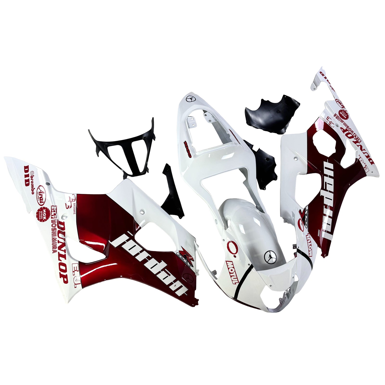Amotopart Suzuki GSXR1000 2003-2004 K3 Fairing Kit Bodywork Plastic ABS