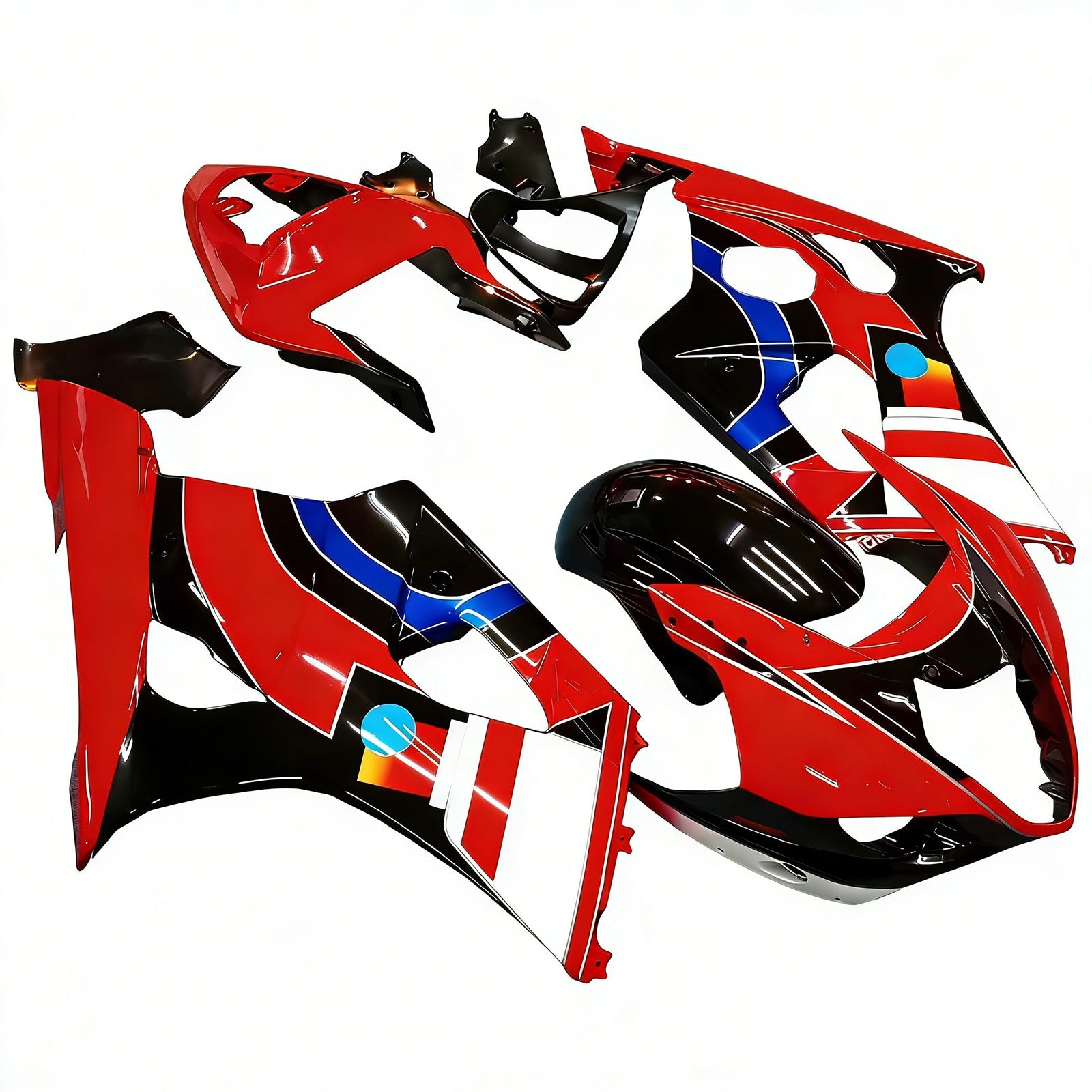 Amotopart Suzuki GSXR1000 2003-2004 K3 Fairing Kit Bodywork Plastic ABS