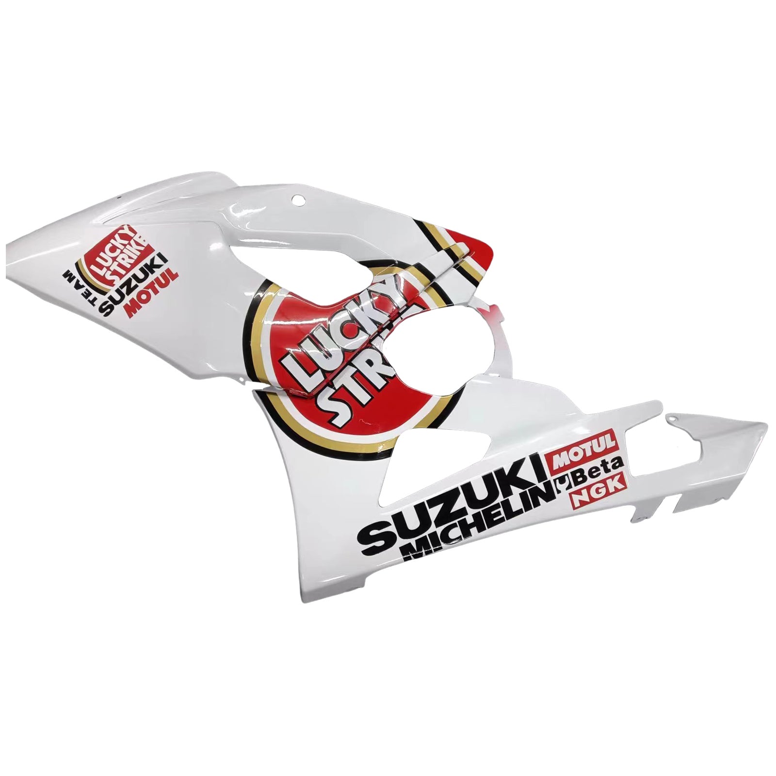 Fairings 2005-2006 Suzuki GSXR 1000 White & Red Lucky Strike