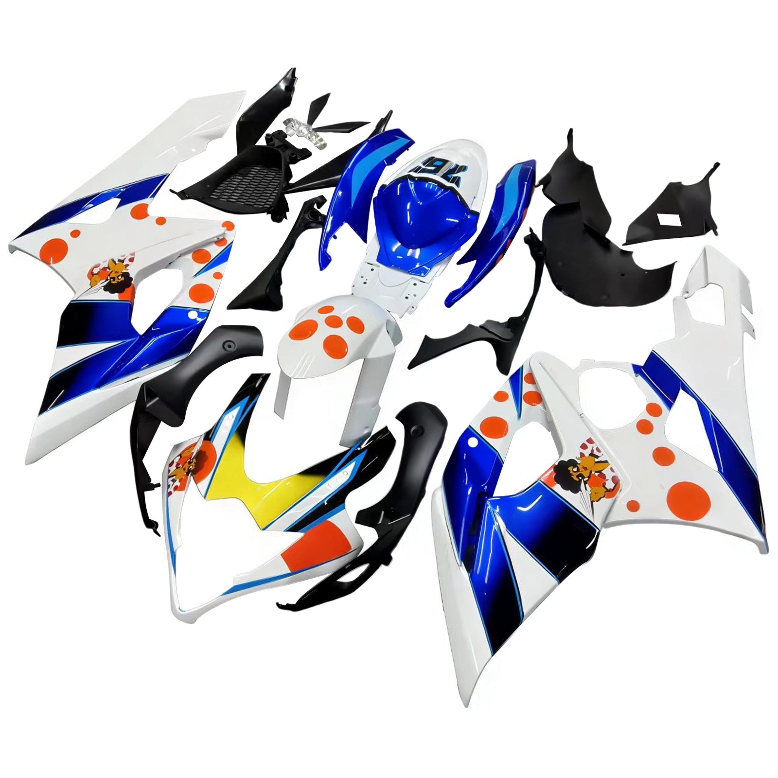 Fairings 2005-2006 Suzuki GSXR 1000 Multi-Color pepephone Generic
