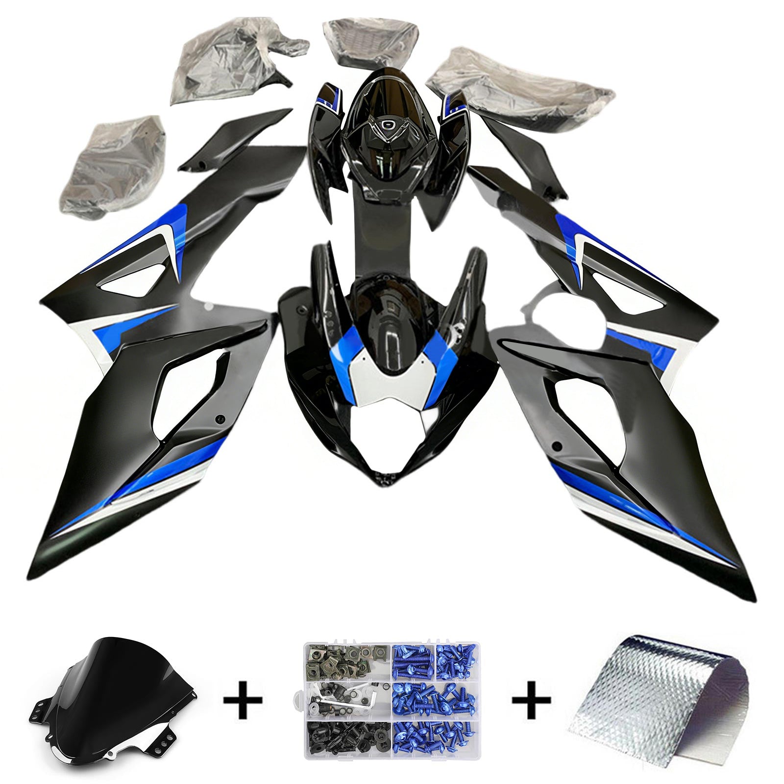 Suzuki GSXR1000 2005-2006 K5 Fairing Kit Bodywork Plastic ABS